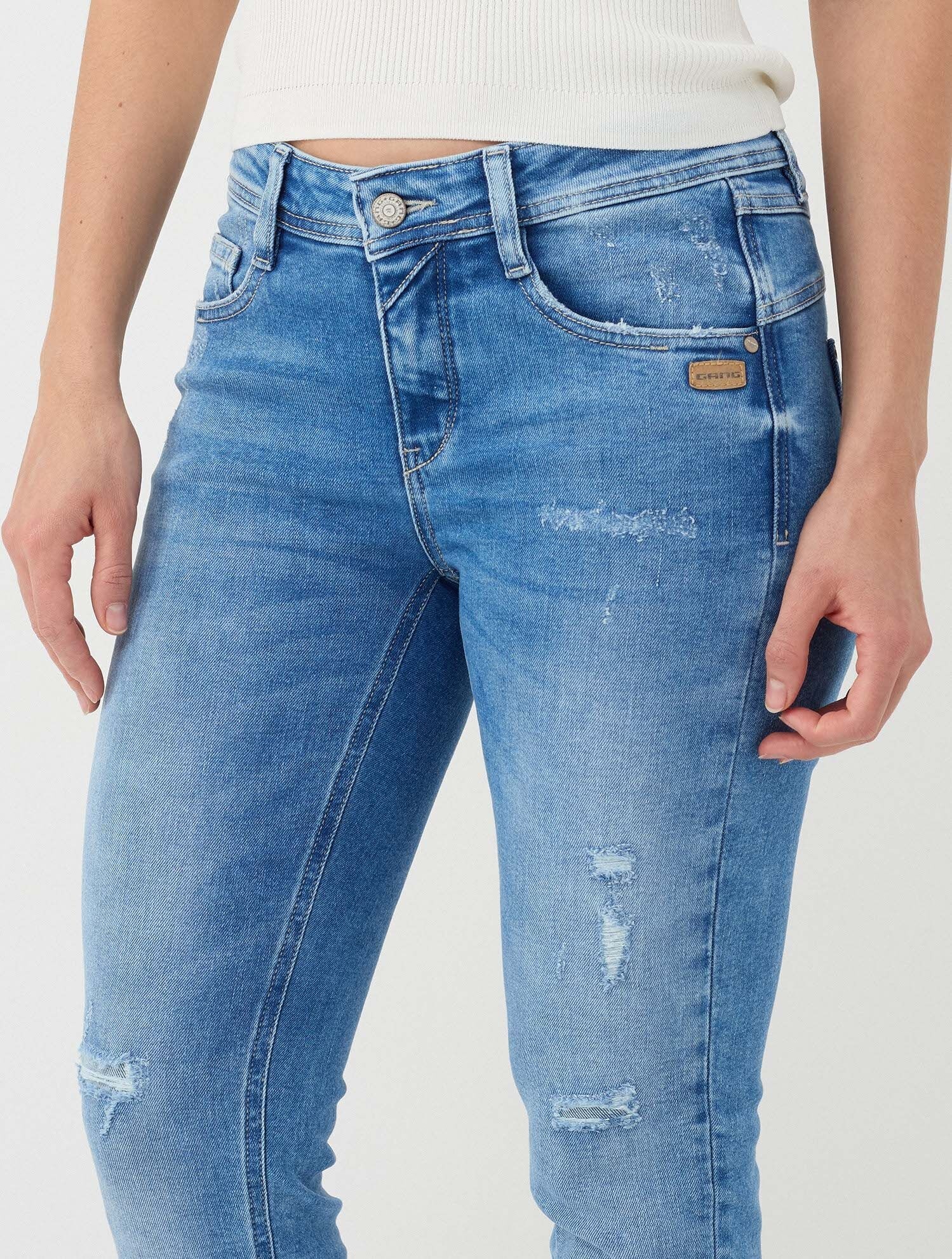 GANG Relax-fit-Jeans »94AMELIE CROPPED« im 5-Pocket-Style