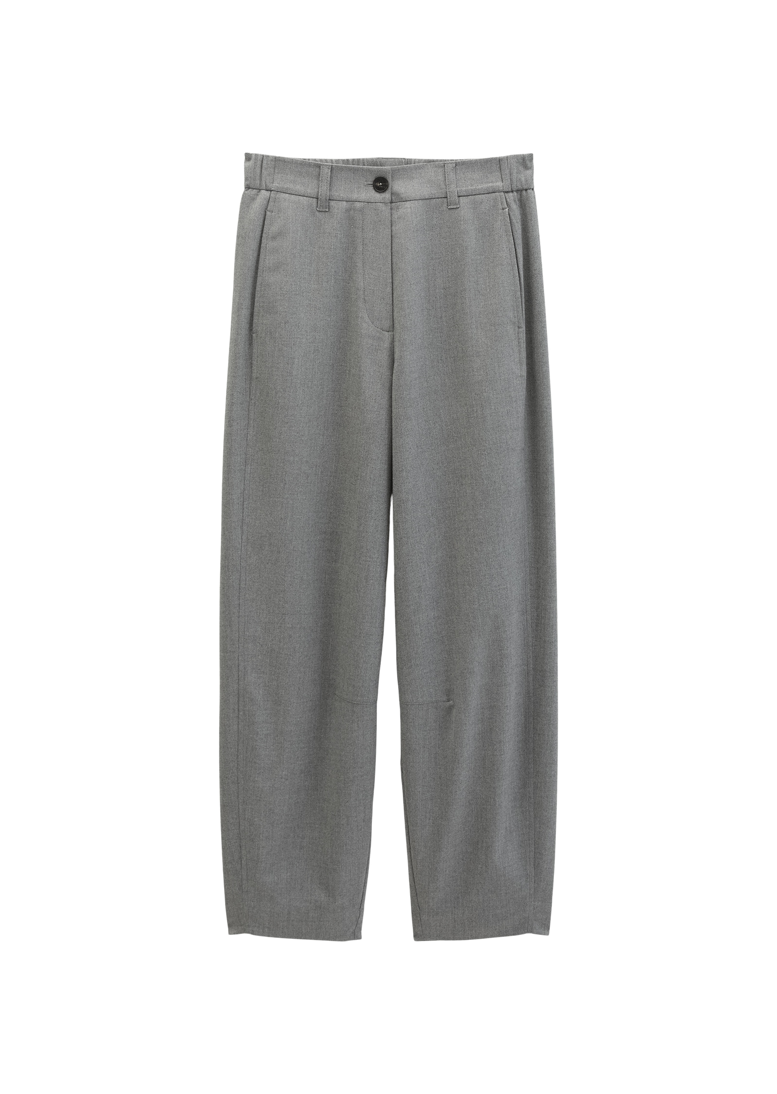 Marc O'Polo Stoffhose »MINU BARREL«  in Woll-Optik, Barrel Fit