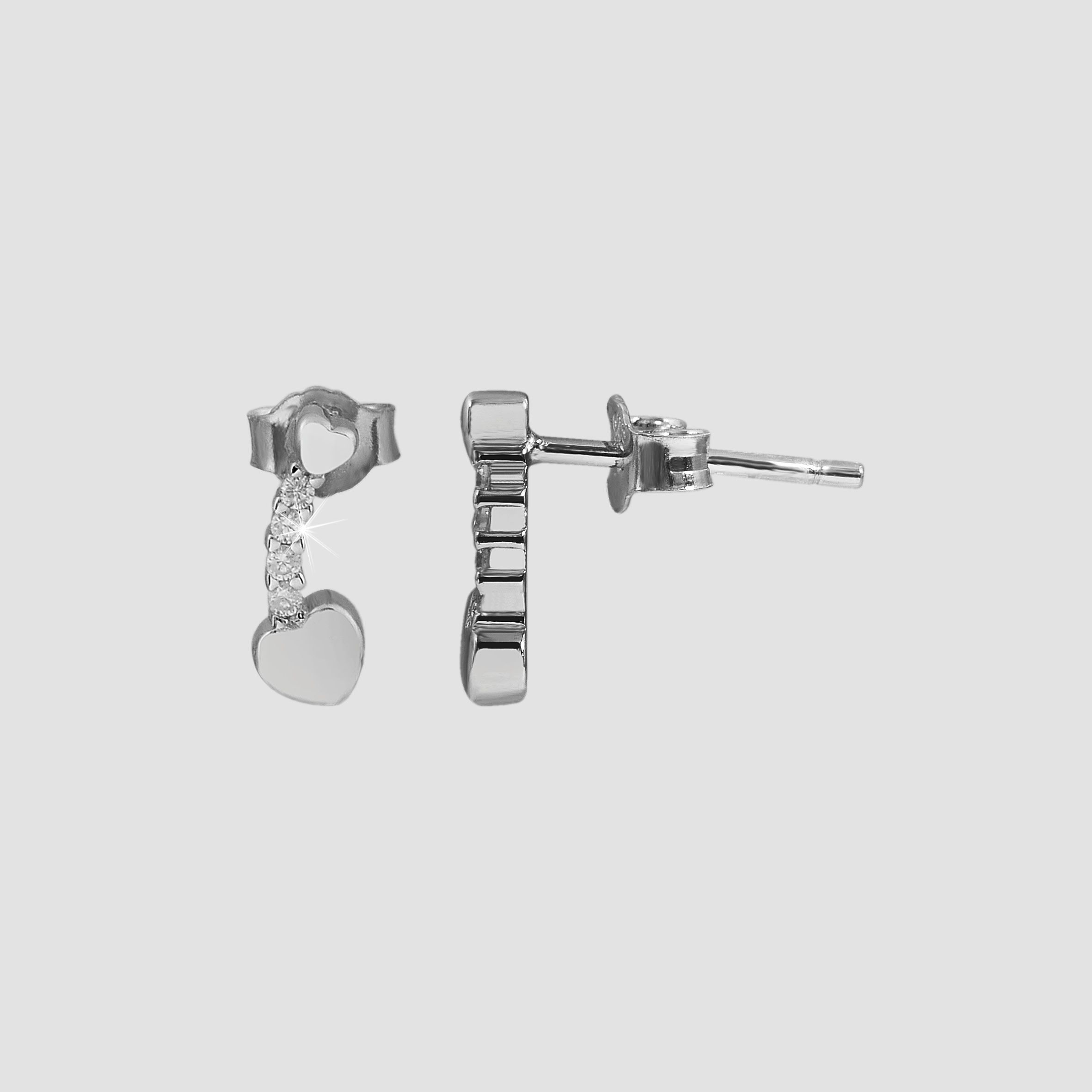 Adelia´s Paar Ohrhänger »Ohrringe – Ohrstecker aus 925 Silber mit Zirkonia« Ein stilvolles Geschenk für besondere Momente