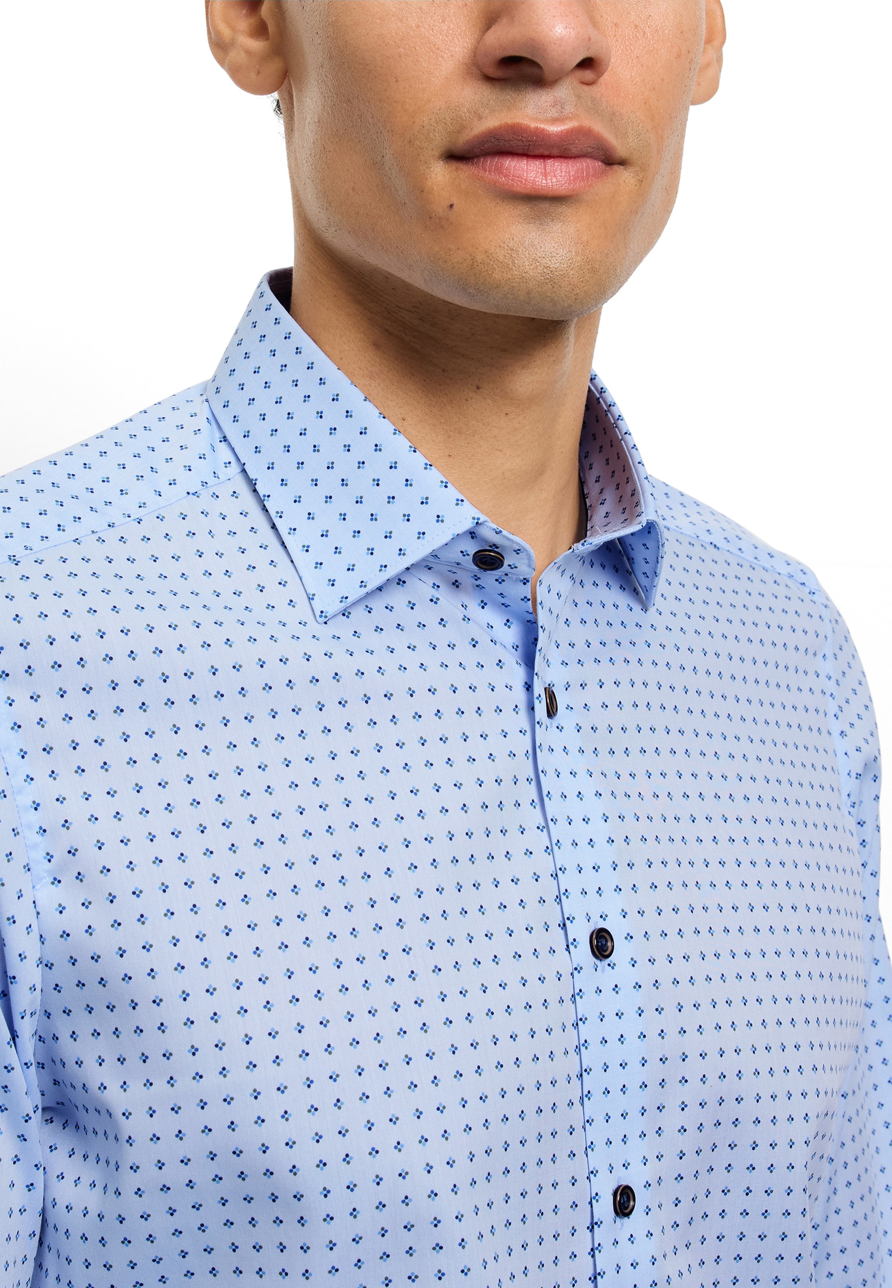 OLYMP Langarmhemd »Level Five« Businesshemd, body fit, New York Kentkragen,