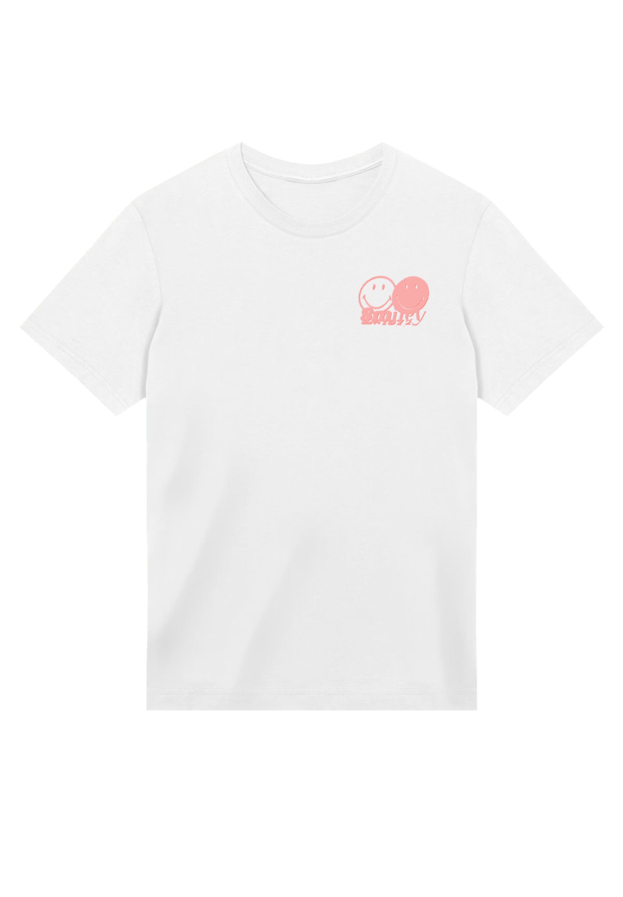 F4NT4STIC T-Shirt »Smiley Originals Rave Streetwear Orange«, Premium Qualität