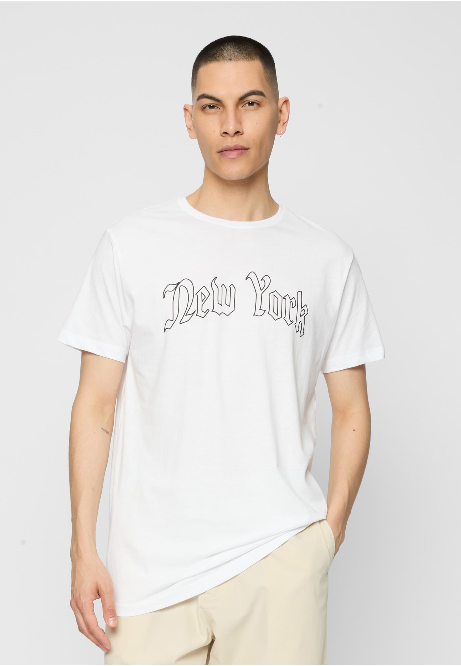 Thumbnail - MisterTee T-Shirt "MisterTee Herren New York Wording Tee", (1 tlg.)