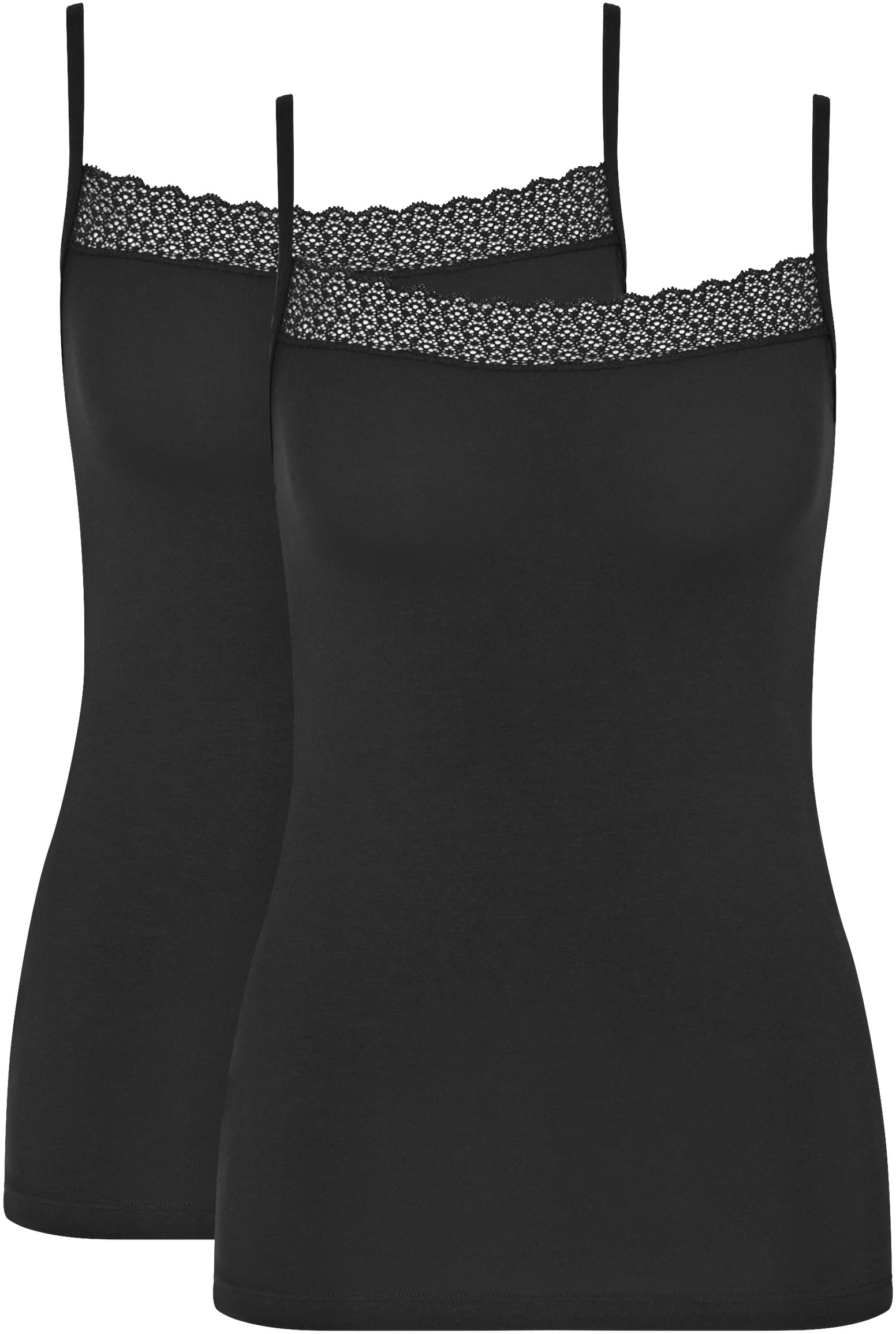 Triumph Spaghettitop "Feel of Modal", (2er Pack), weich, bequem, verstellba günstig online kaufen