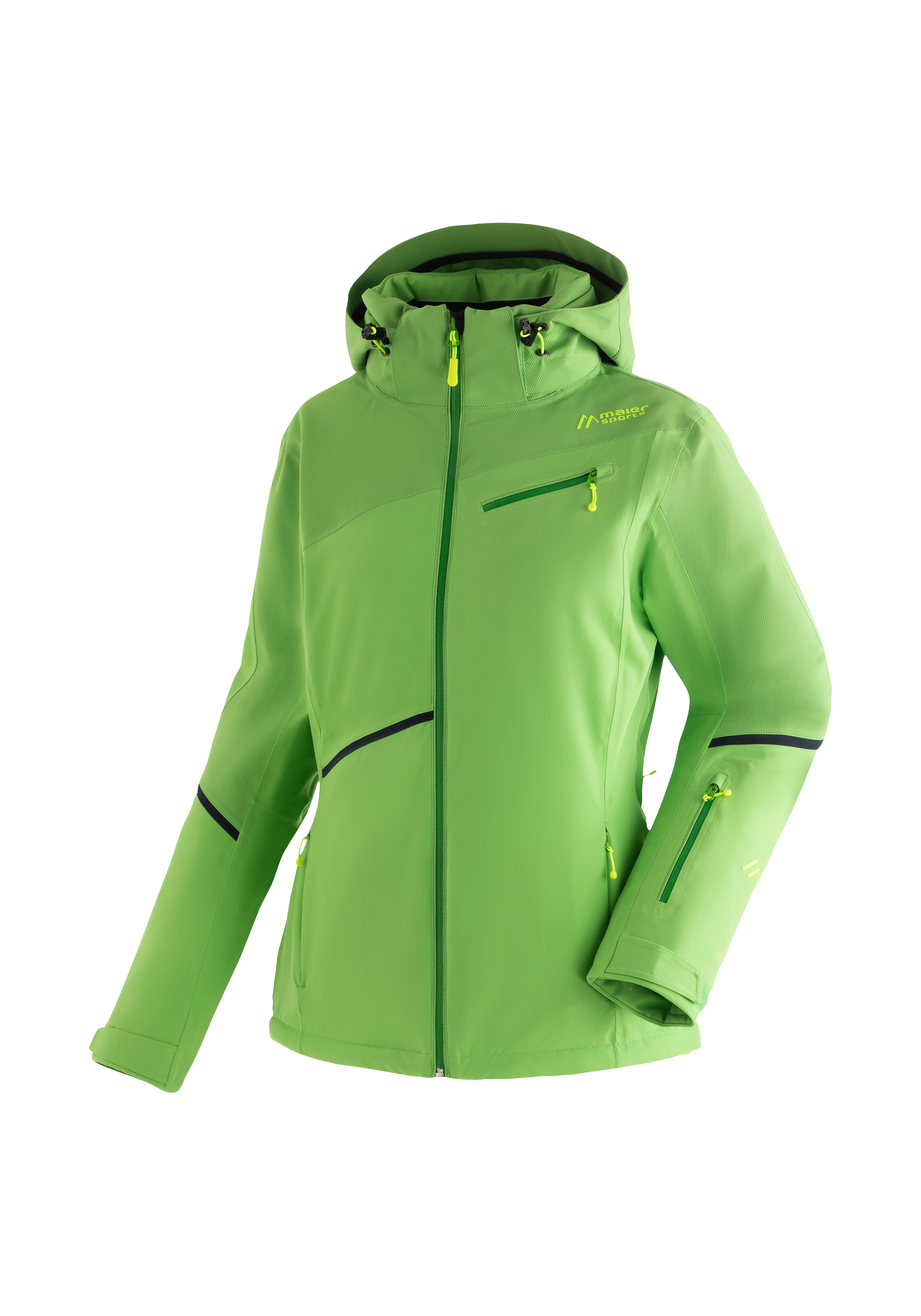 Maier Sports Skijacke "Fast Dynamic W", Damenskijacke für die Piste und Freeride-Abenteuer