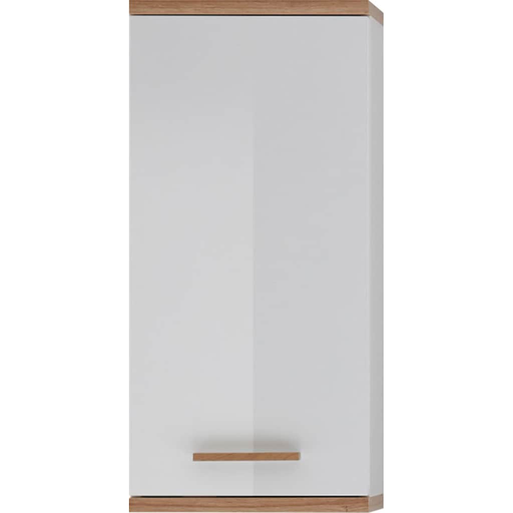 Saphir Hängeschrank »Quickset Badschrank 35,5 cm breit mit 1 Tür und 2 Glas-Einlegeböden«