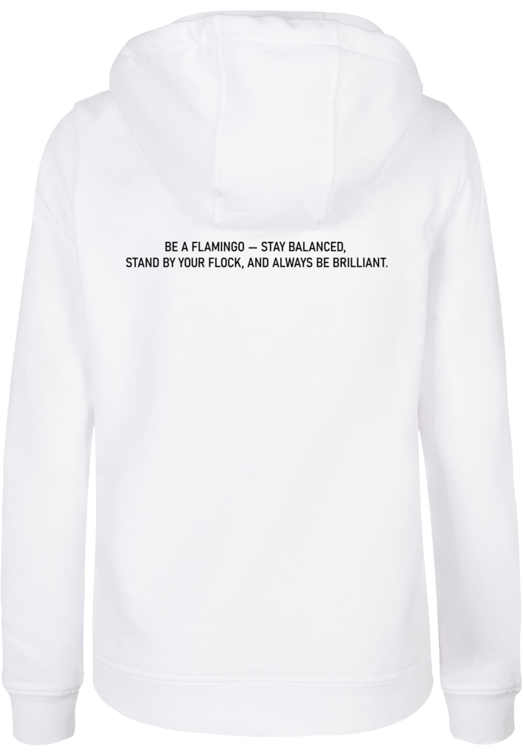 Merchcode Kapuzenpullover »Merchcode Damen Ladies Flamingo Basic Hoody«, (1 tlg.)