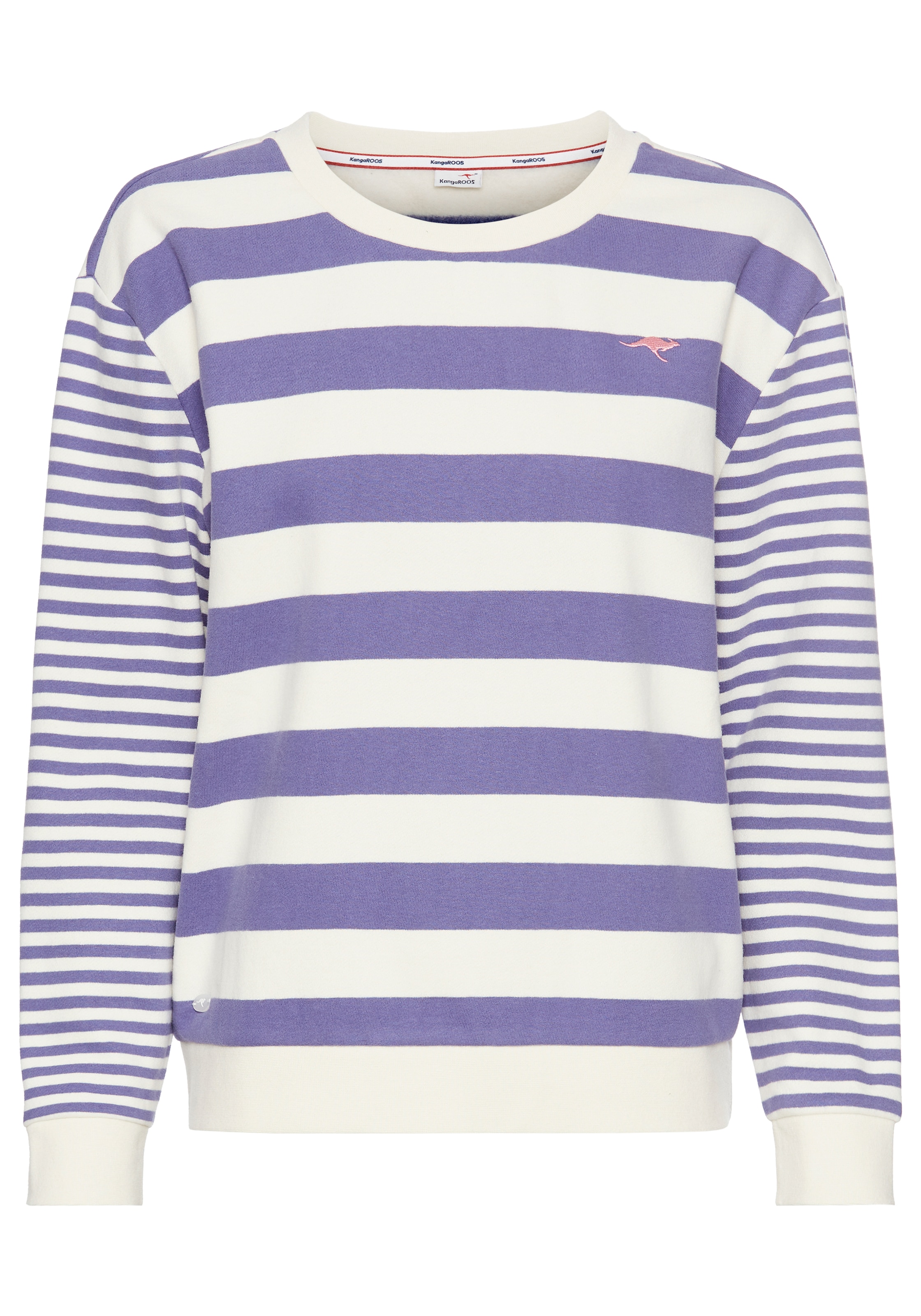 KangaROOS Sweatshirt, im Blockstreifen-Design