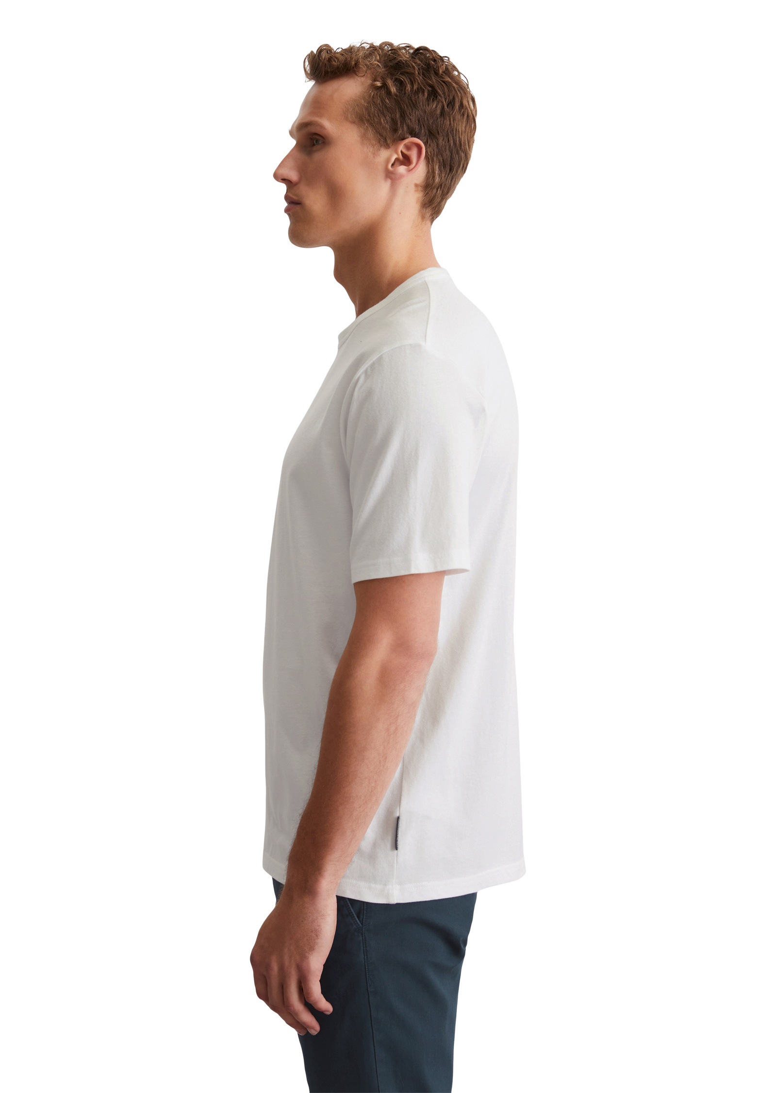 Marc OPolo T-Shirt "aus hochwertiger Bio-Baumwolle" günstig online kaufen