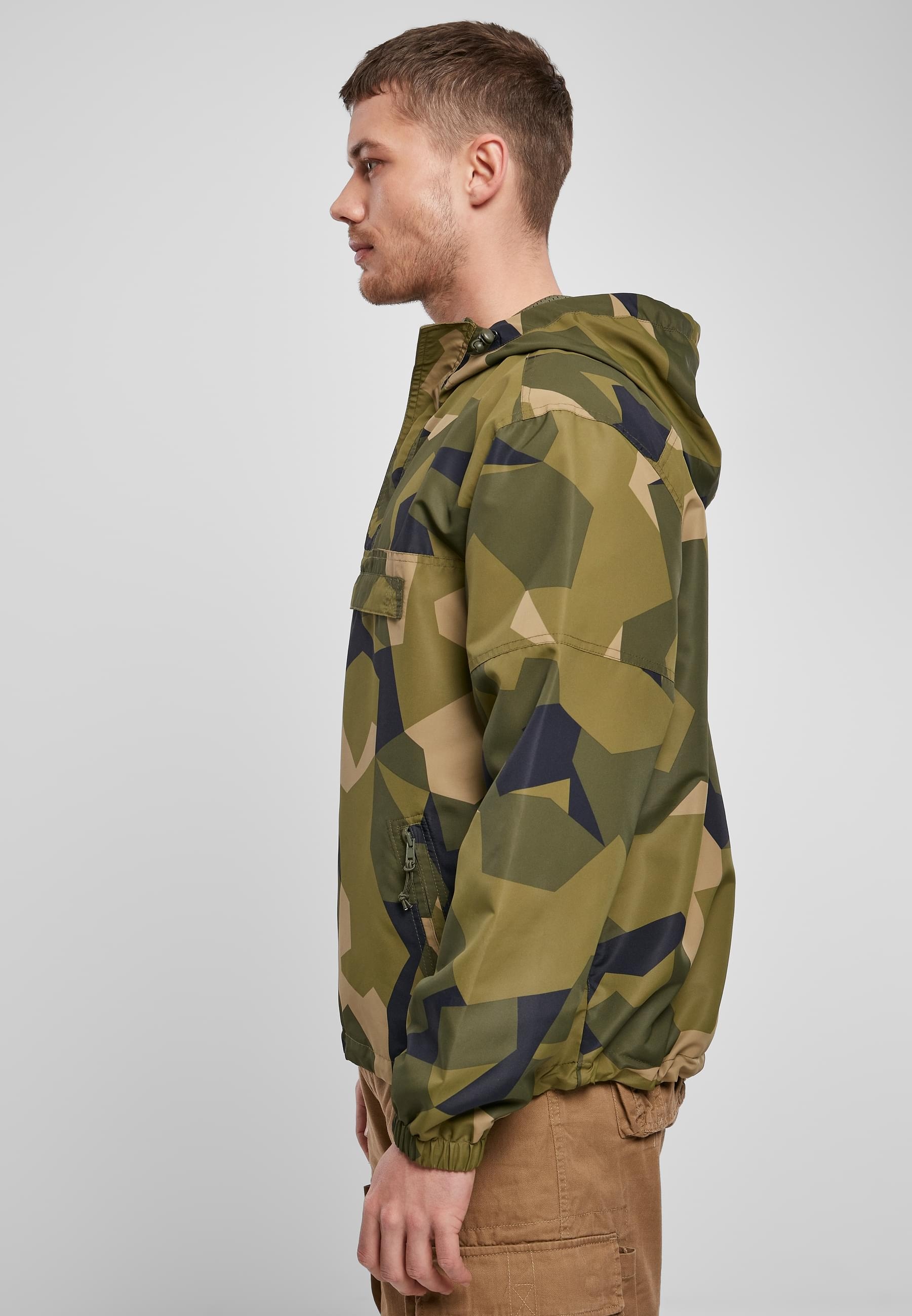Brandit Allwetterjacke »Brandit Herren Summer Pull Over Jacket«, (1 St.), mit Kapuze