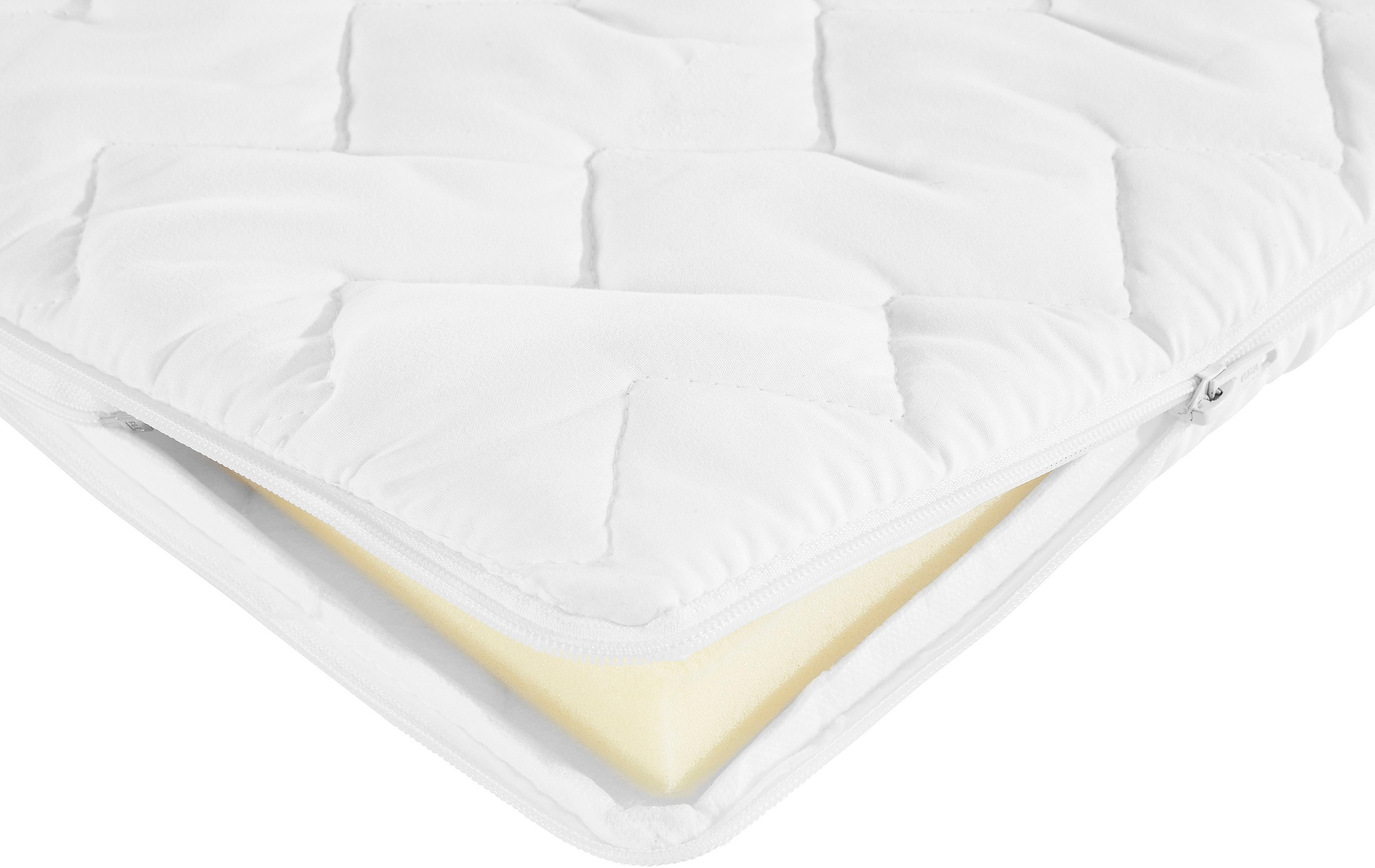 Home affaire Boxspringbett »Harmones hoch«, in 3 Breiten, Härtegrad auch im Mix mit je 1 Matratze in H2 und H3