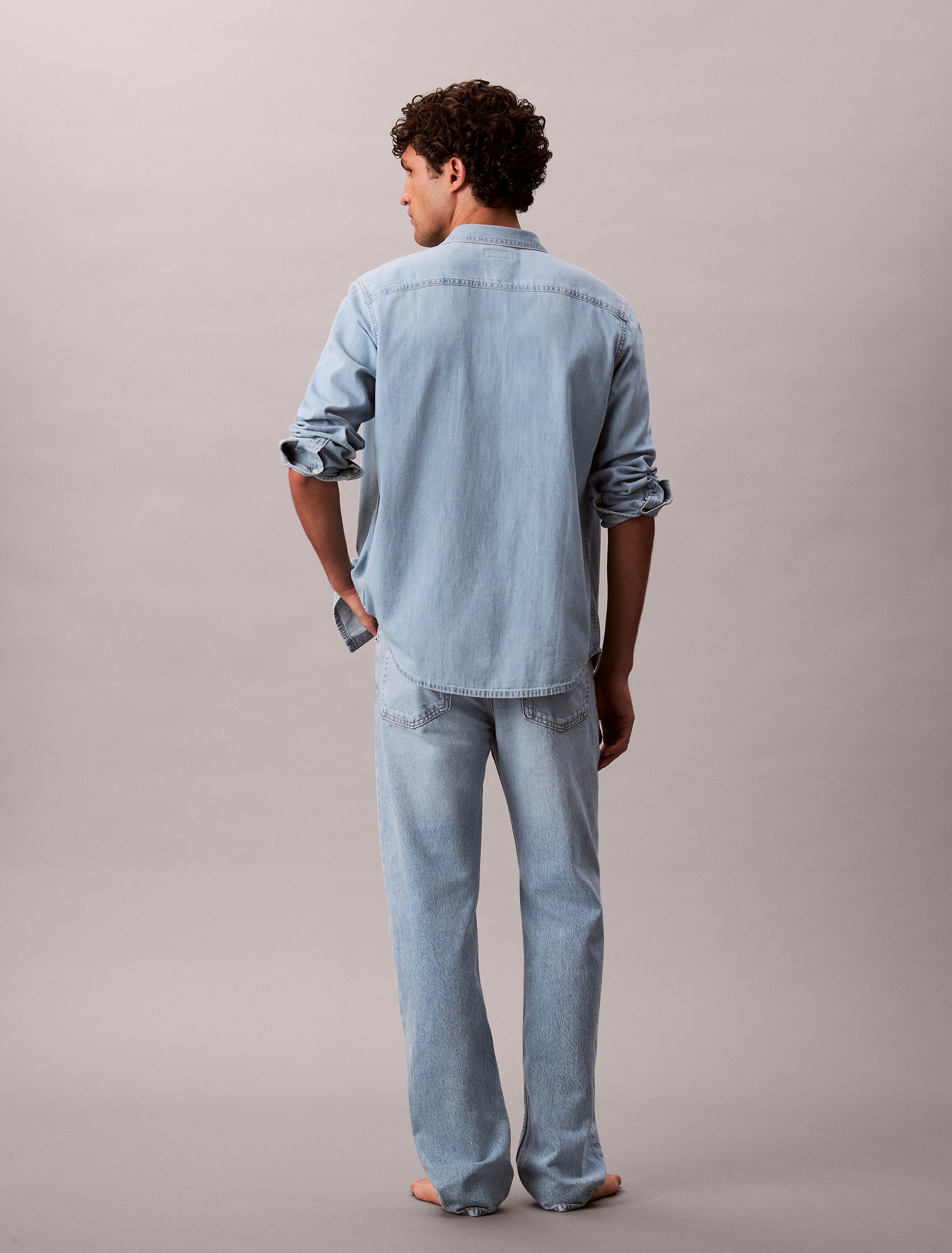Calvin Klein Jeans Straight-Jeans »STNDRD STRGHT JEAN«, Mit Gürtelschlaufen