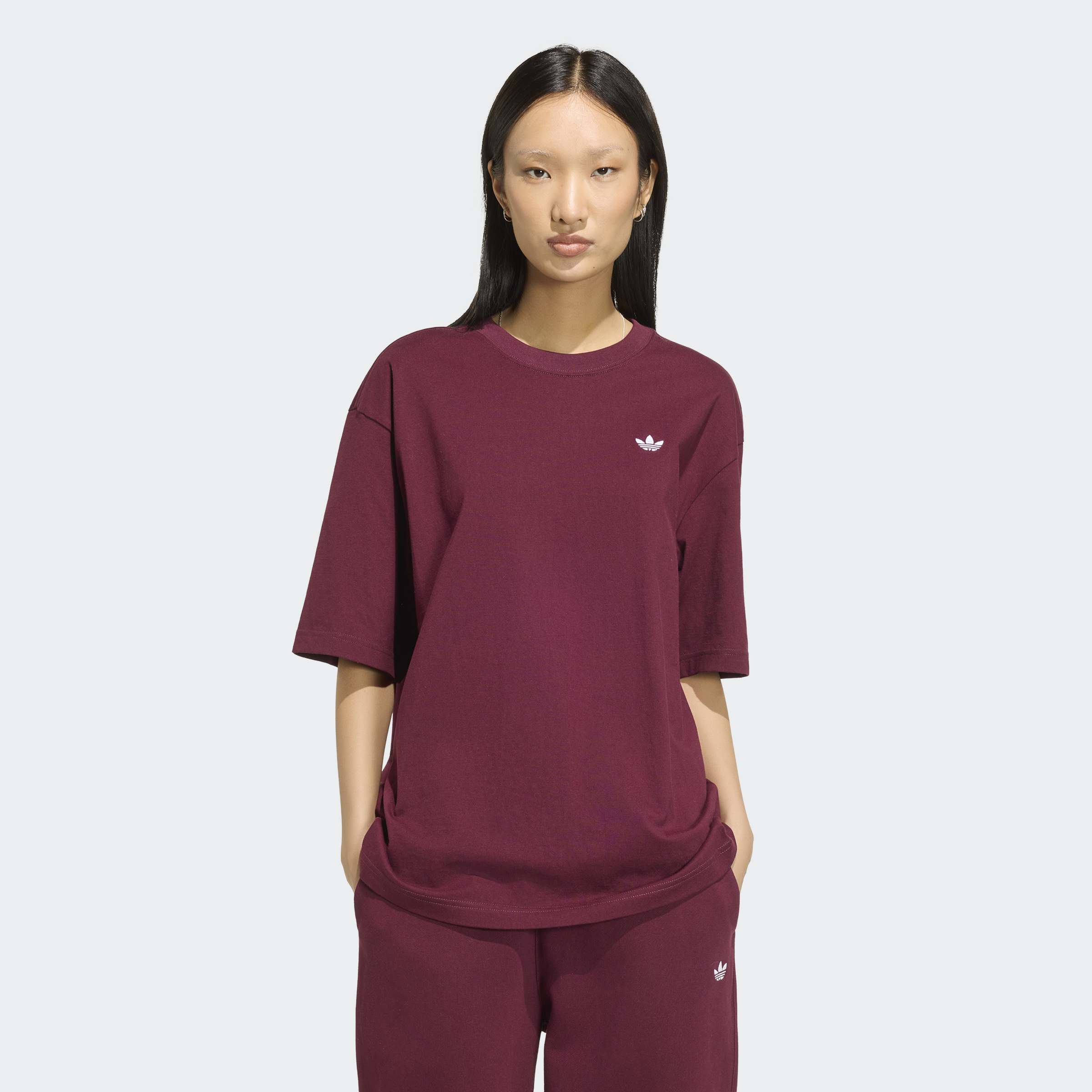 adidas Originals T-Shirt "ESS TEE OS" für Erwachsene, mit Kurzarm, ohne Verschluss
