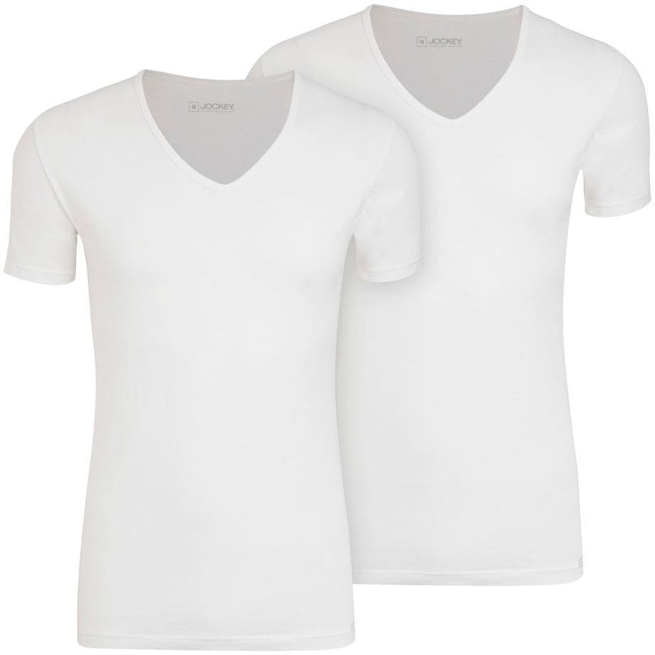 Jockey Unterziehshirt "Cotton +", (2er Pack)