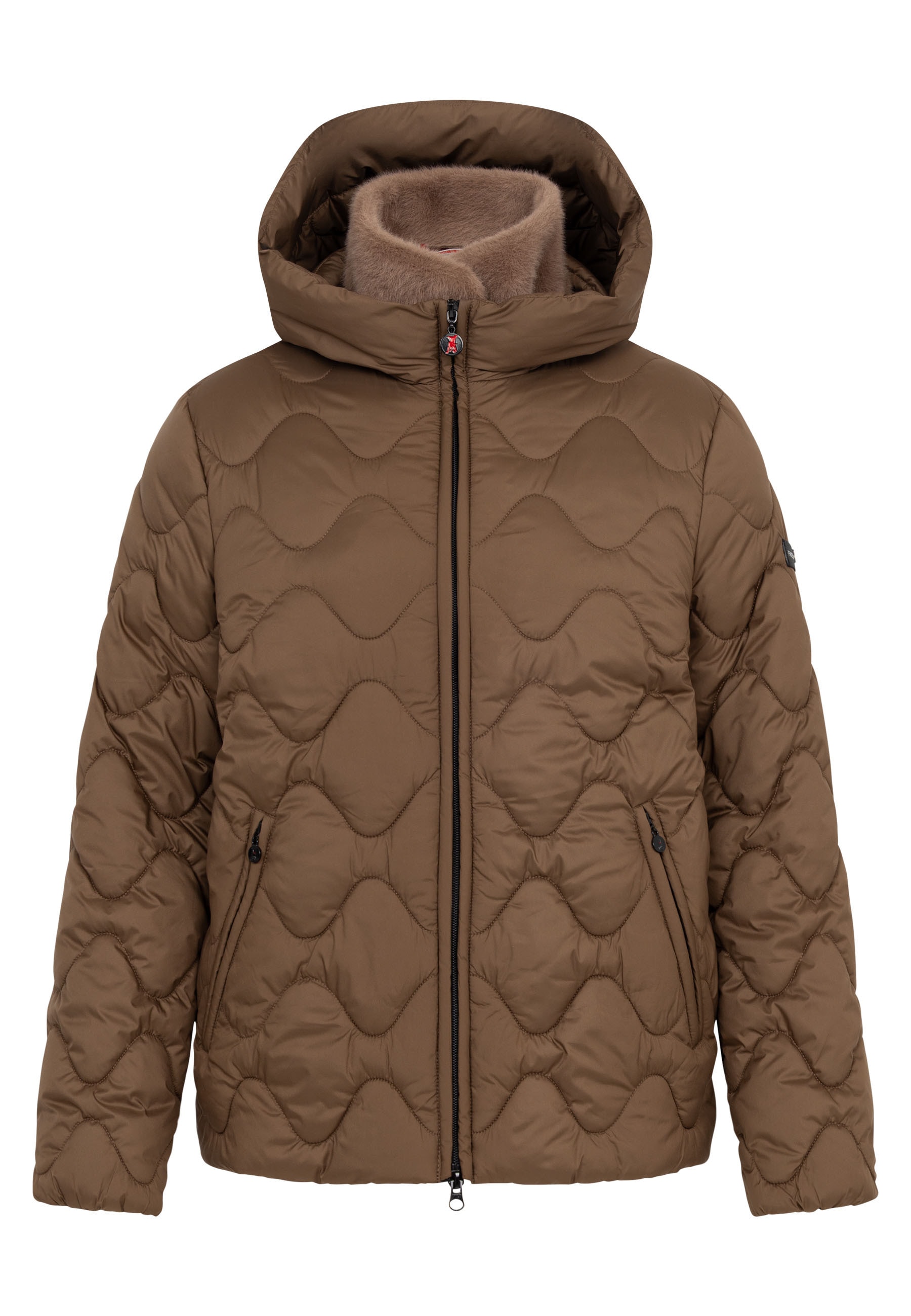 Frieda & Freddies Winterjacke »Frieda & Freddies 2-in-1 Steppjacke mit Fake-Fur-Cape«