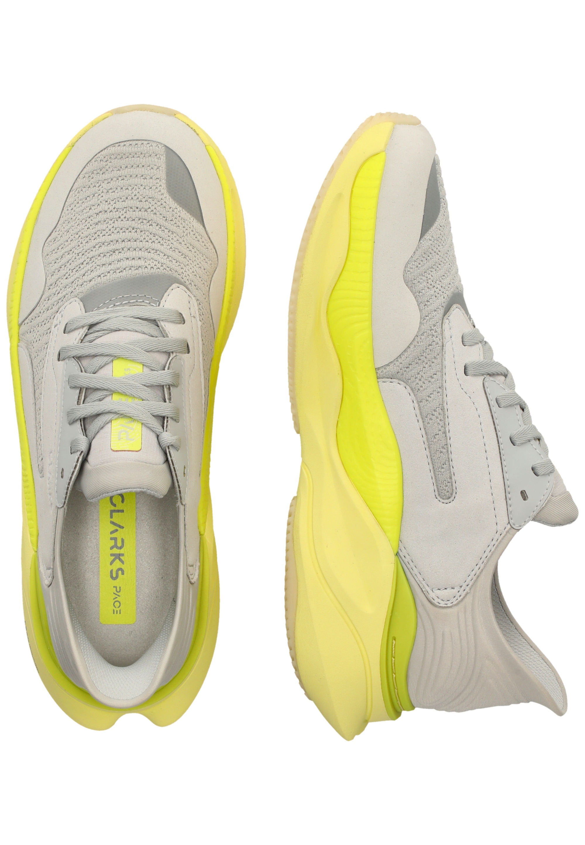 Clarks Sneaker »Clarks Pace«  mit atmungsaktiver Eigenschaft