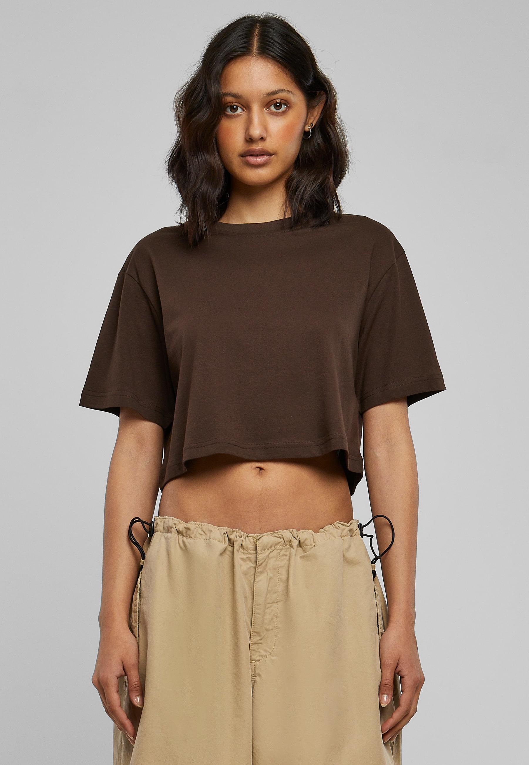 URBAN CLASSICS T-Shirt »Urban Classics Damen Ladies Short Oversized Tee«, (1 tlg.)