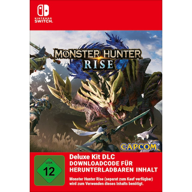 Nintendo Switch Spielesoftware »Monster Hunter Rise + Deluxe Kit DLC«,  Nintendo Switch | BAUR