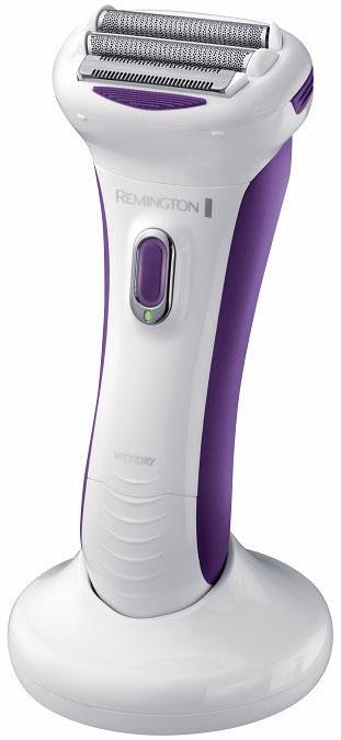 REMINGTON Elektrorasierer "smooth&silky WDF5030", weiß, Elektrorasierer, ergonomischer Scherkopfwinkel