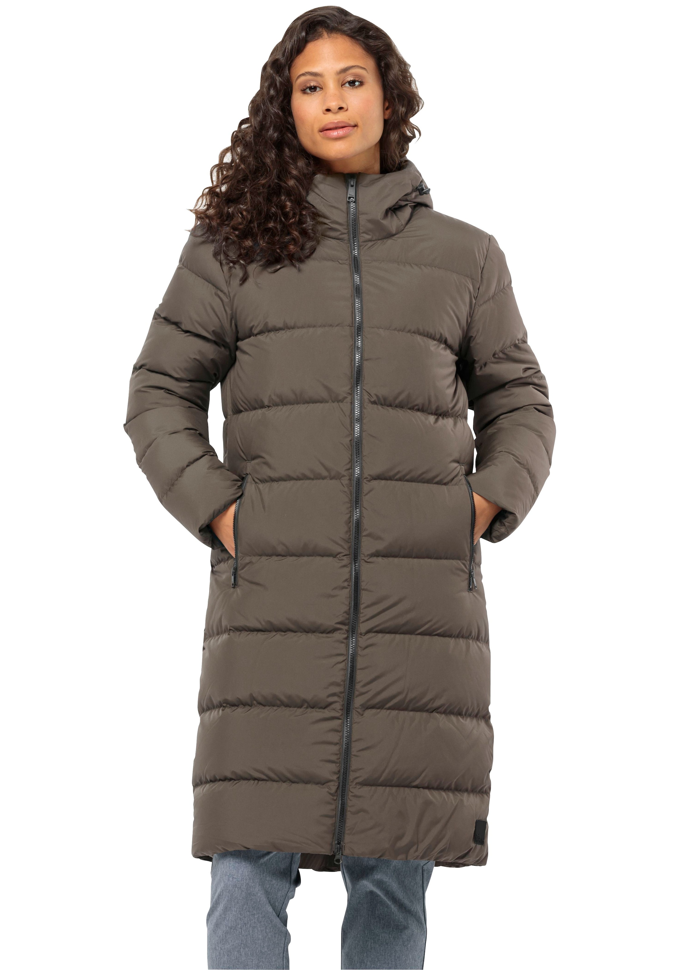 Jack Wolfskin Daunenmantel "FROZEN PALACE COAT W", Wärmend, winddicht, Daun günstig online kaufen