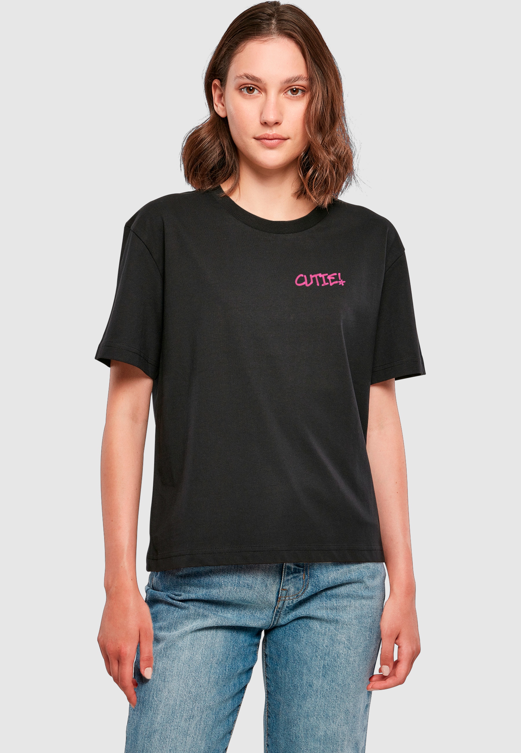 Miss Tee T-Shirt »Miss Tee Damen Cutie Balaclava Tee« 1 Stk.