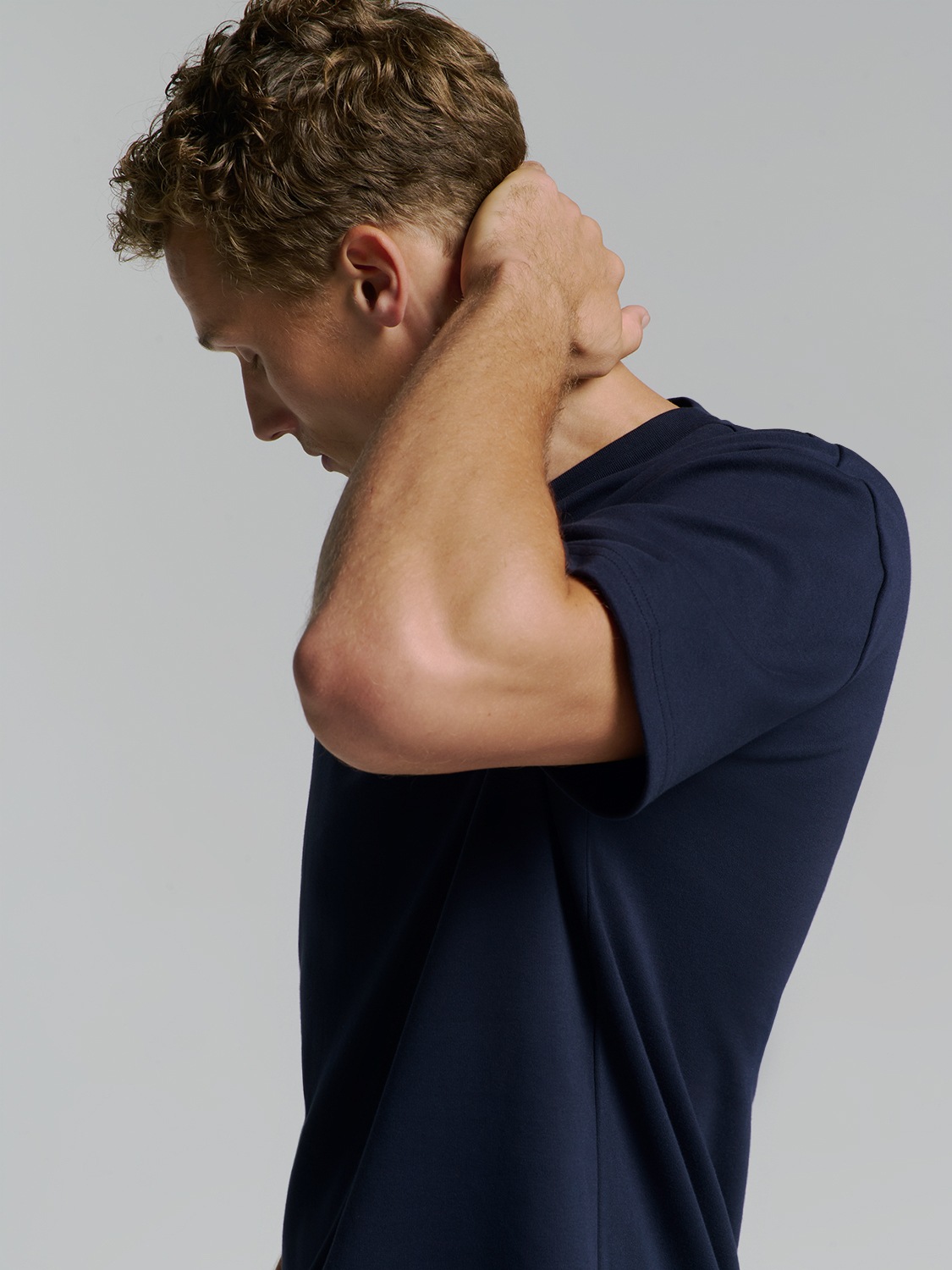 NO EXCESS T-Shirt »No Excess T-Shirt mit Rundhalsausschnitt«