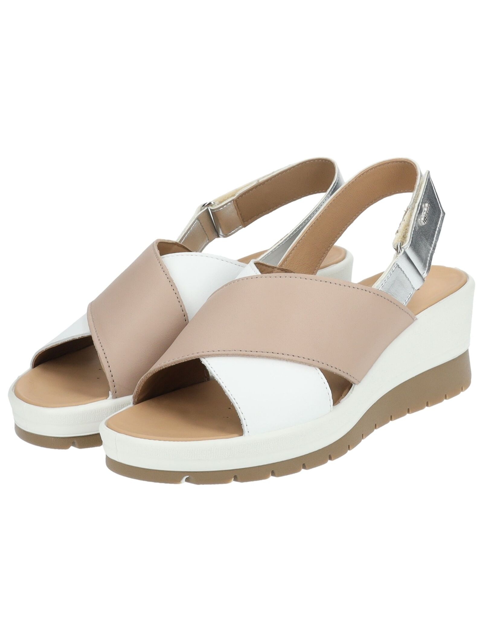 IGI & CO Sandalen Nappaleder Weiß Gr. 40 3