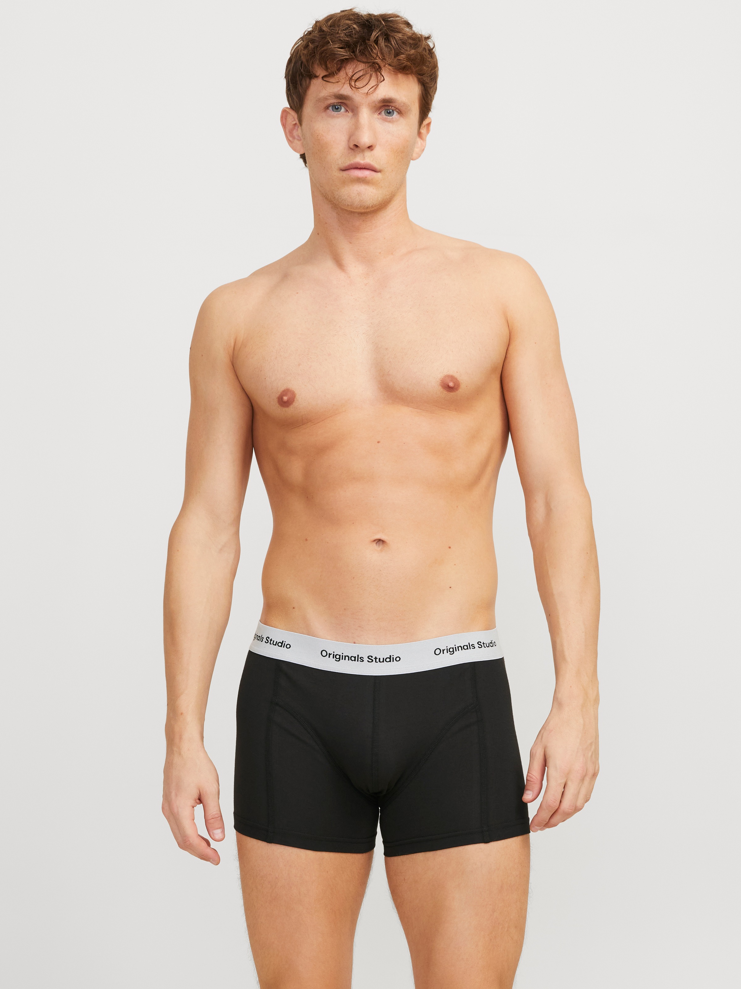 Jack & Jones Trunk »JACVESTERBRO SOLID TRUNKS 3 PACK NOOS«, (Packung, 3 St.)