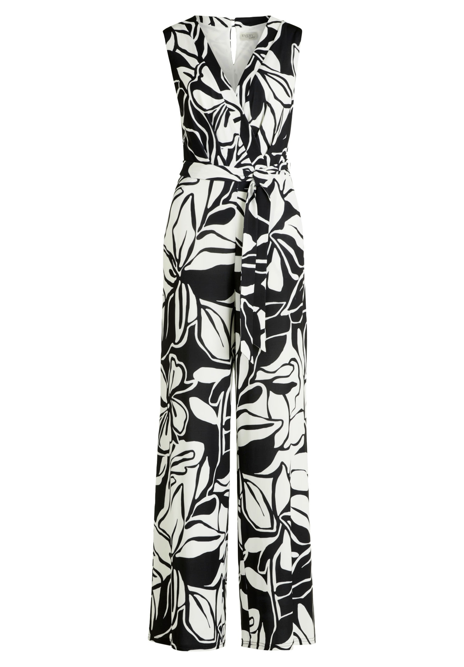 Vera Mont Overall »Vera Mont Jumpsuit mit Bindegürtel«, (1 tlg.), Druck