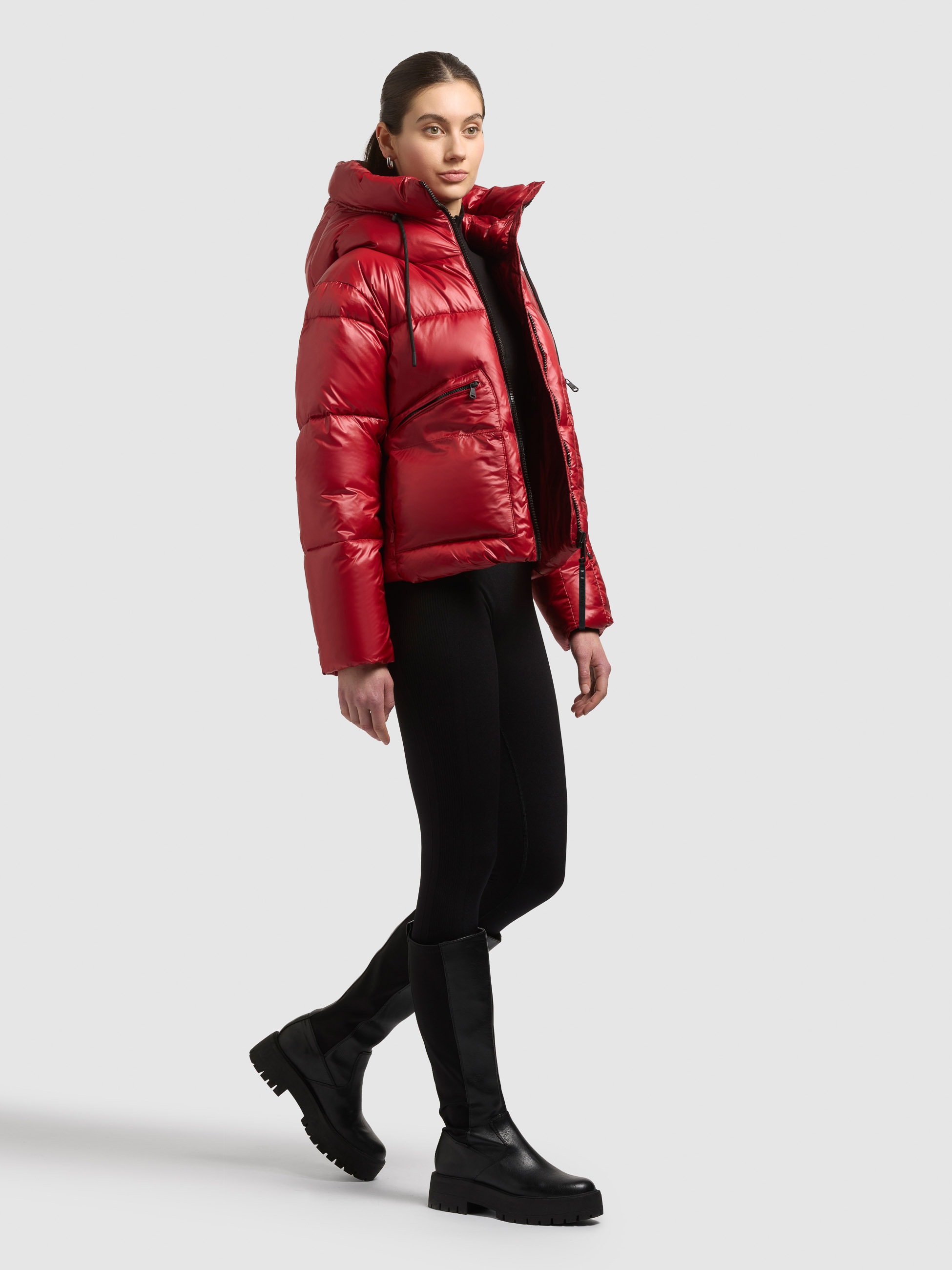 khujo Steppjacke »LUNA« mit Kapuze