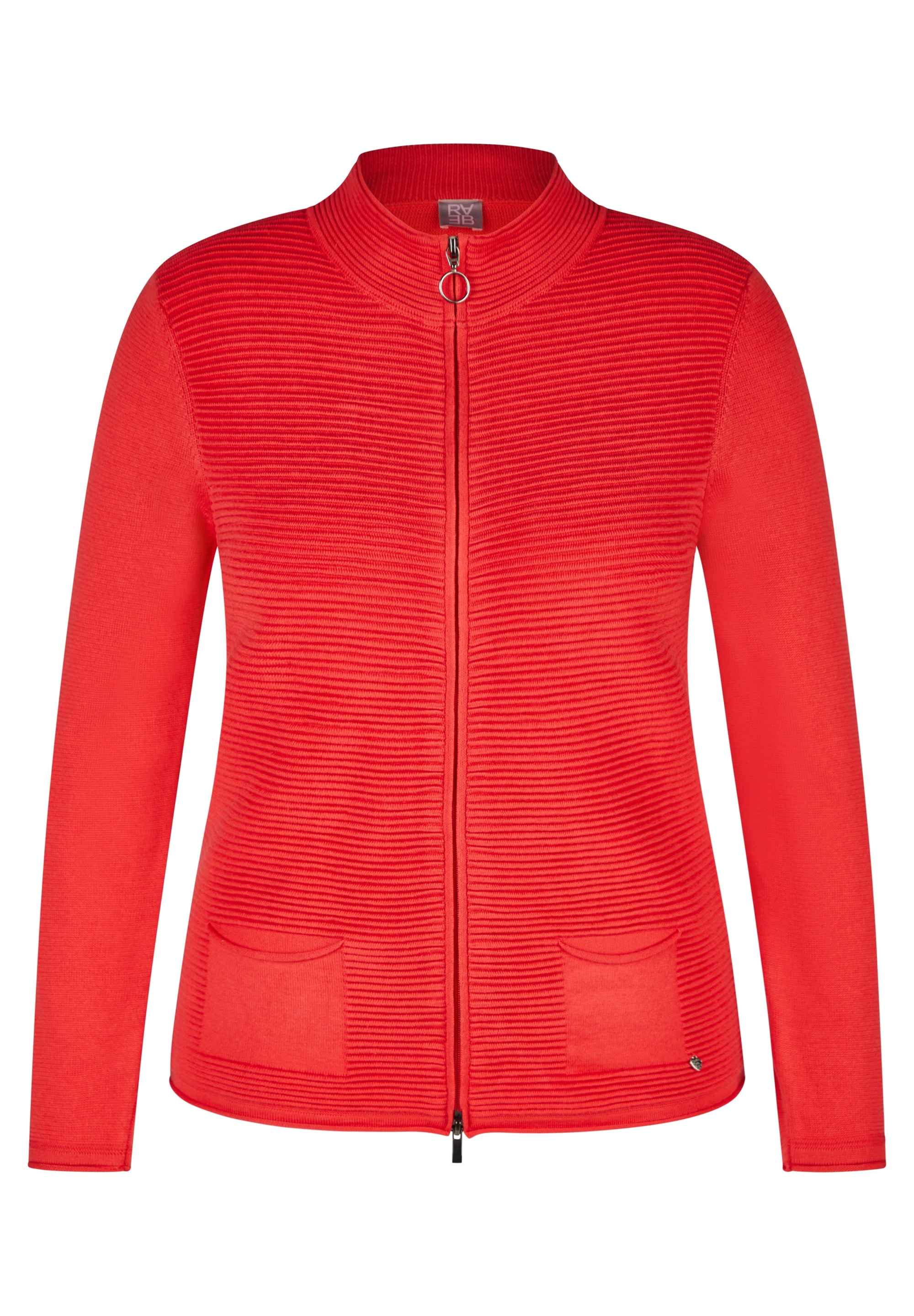 Rabe Strickjacke mit Taschen