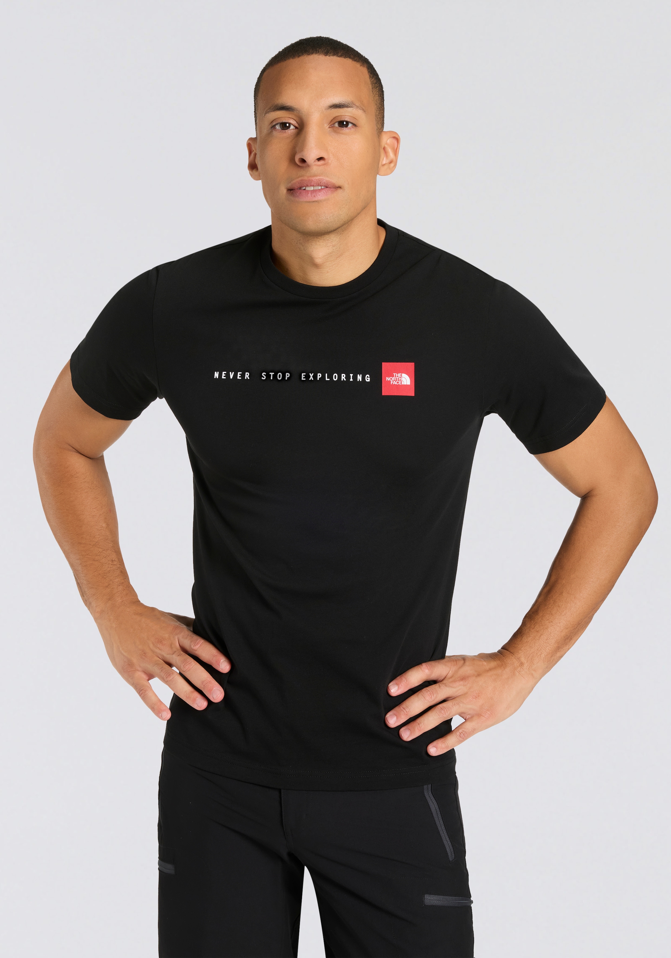 The North Face T-Shirt "M SS NEVER STOP EXPLORING TEE" sportlicher Stil, Ku günstig online kaufen