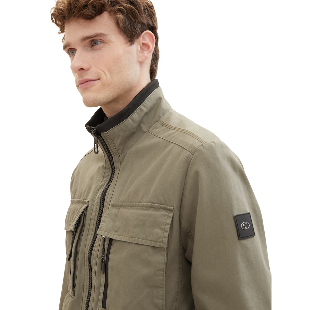 TOM TAILOR Cargojacke, ohne Kapuze