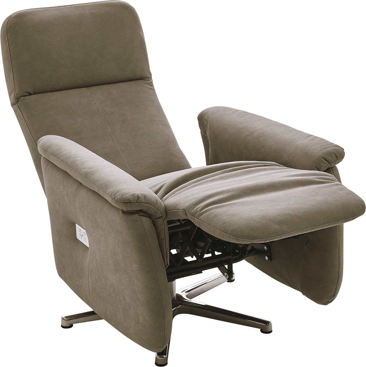 CALIZZA INTERIORS Relaxsessel »Olivin«, inklusiver stufenloser Kopfteilverstellung und mit Verstellung