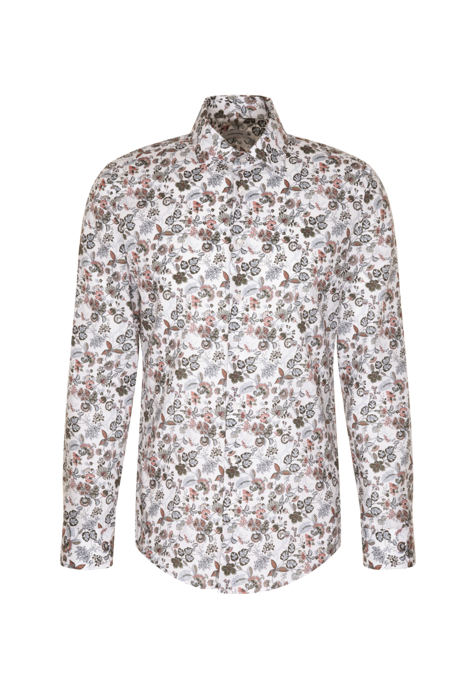 seidensticker Businesshemd »Slim« Slim 1/1 Kentkragen Druck