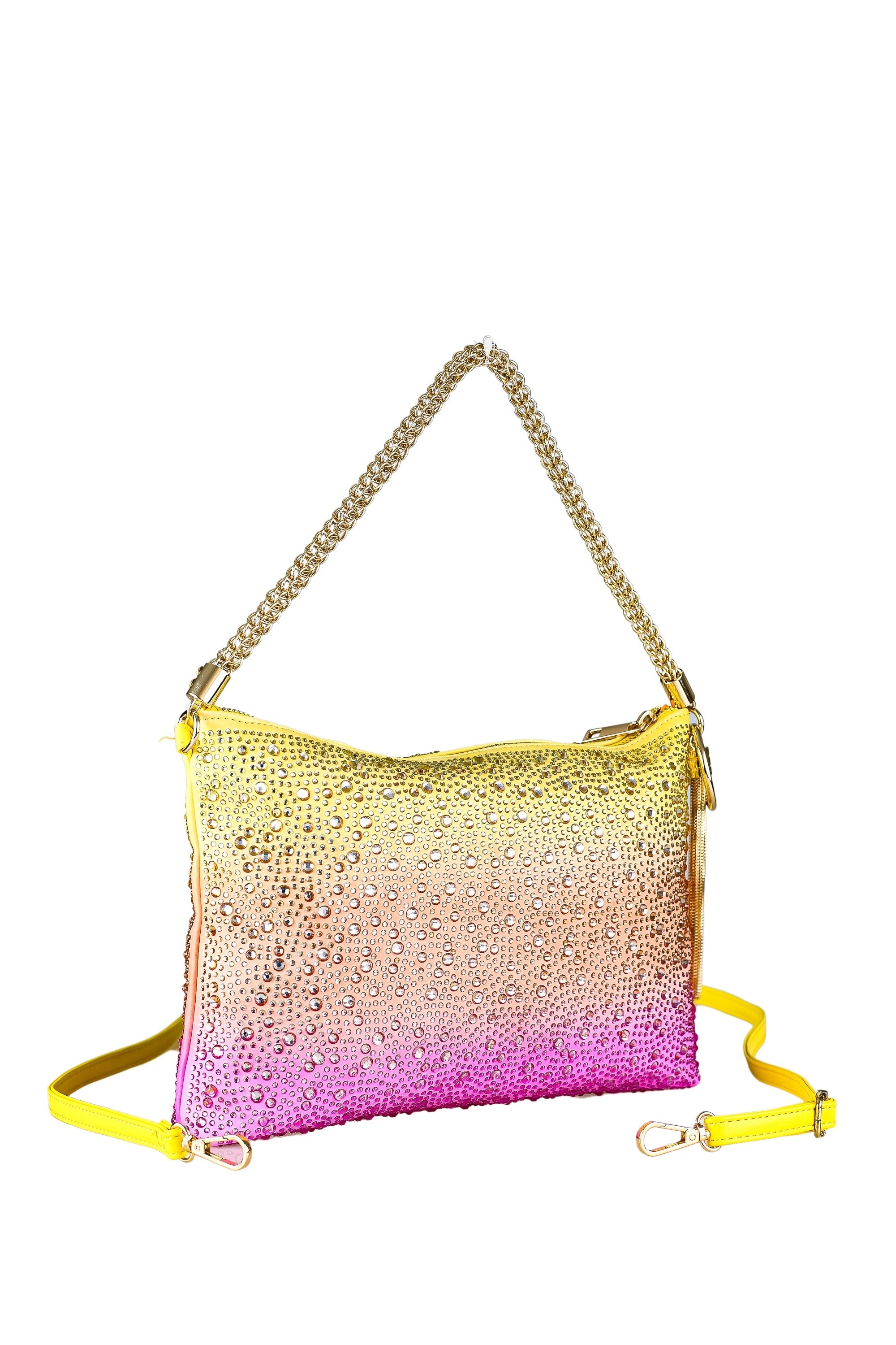 COLLEZIONE ALESSANDRO Schultertasche "Bling", mit tausenden Strass Glitzers günstig online kaufen