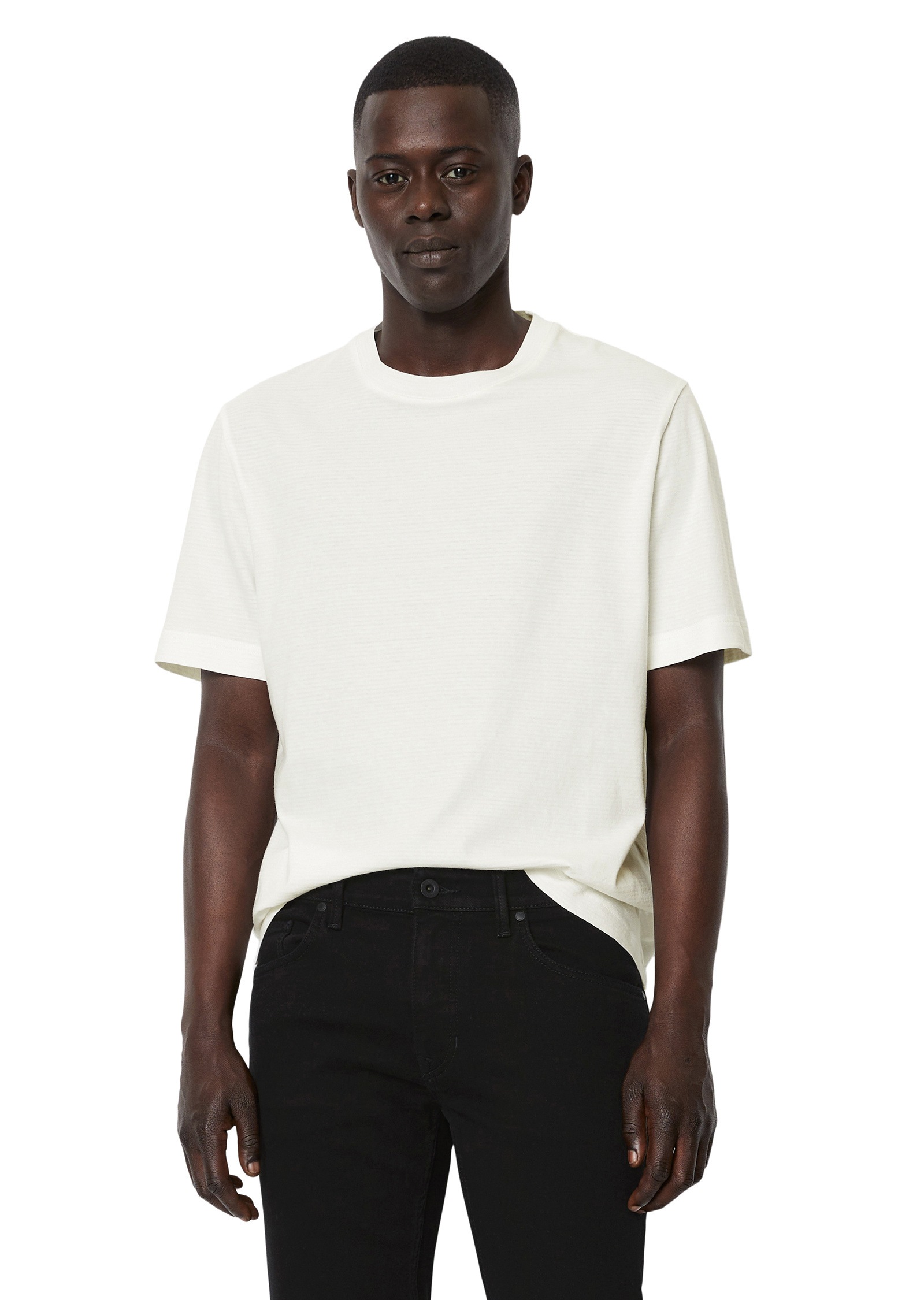 Marc O'Polo T-Shirt »mit tonalen Streifen«