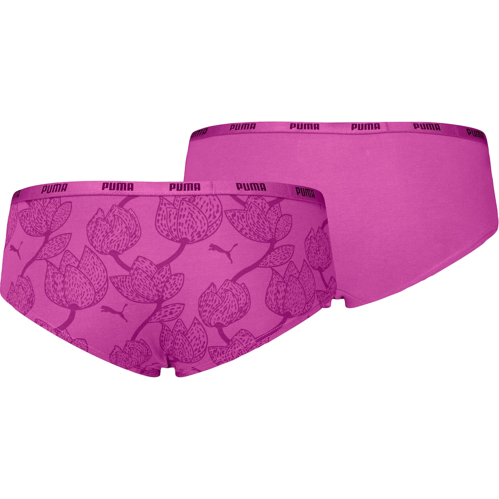 PUMA Hipster, (2 St.), PUMA WOMEN PRINTED HIPSTER