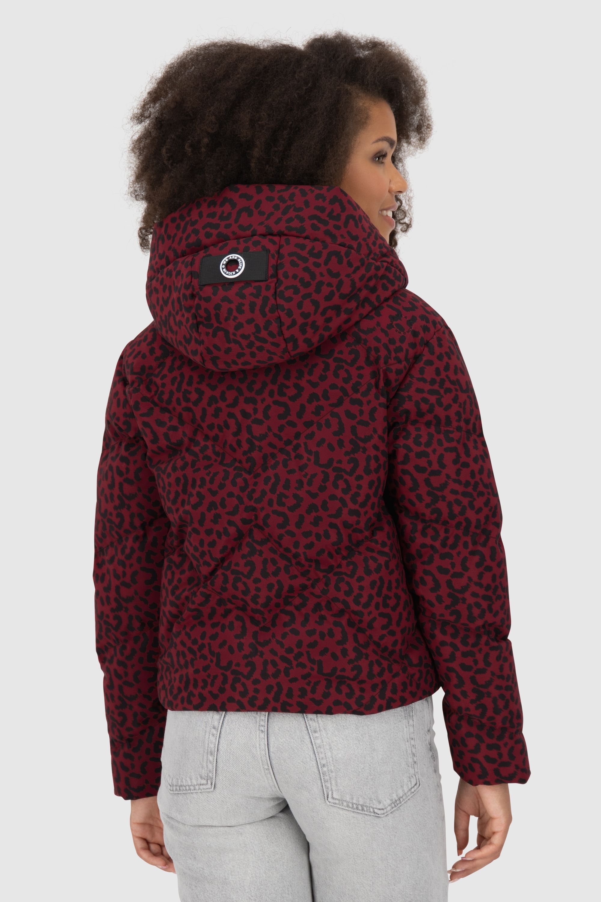 Alife & Kickin Winterjacke »Damen MurielAK B«, mit Kapuze, Kurze warme moderne Jacke mit großer gefütterter Kapuze