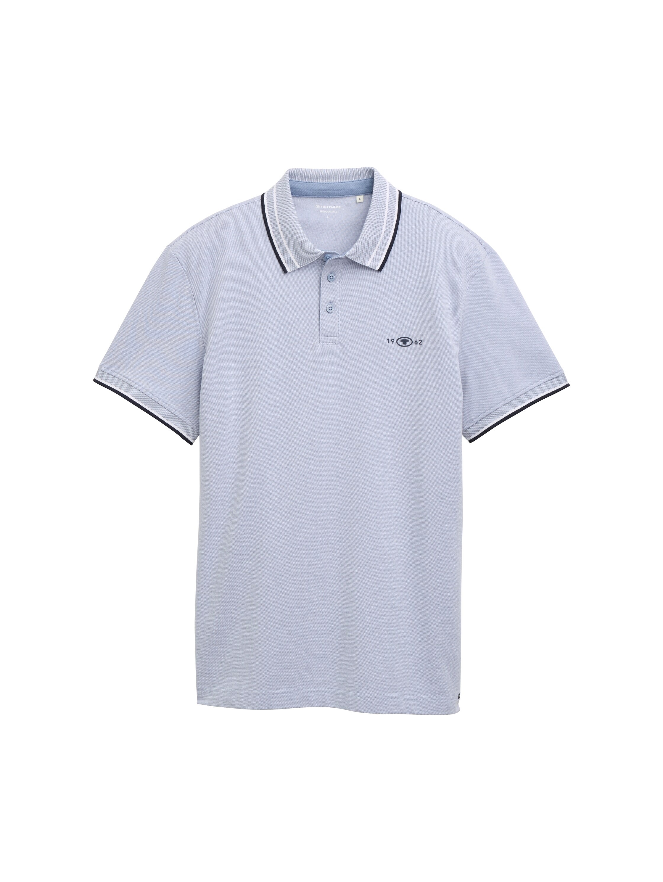 TOM TAILOR Poloshirt, mit Logo Stickerei
