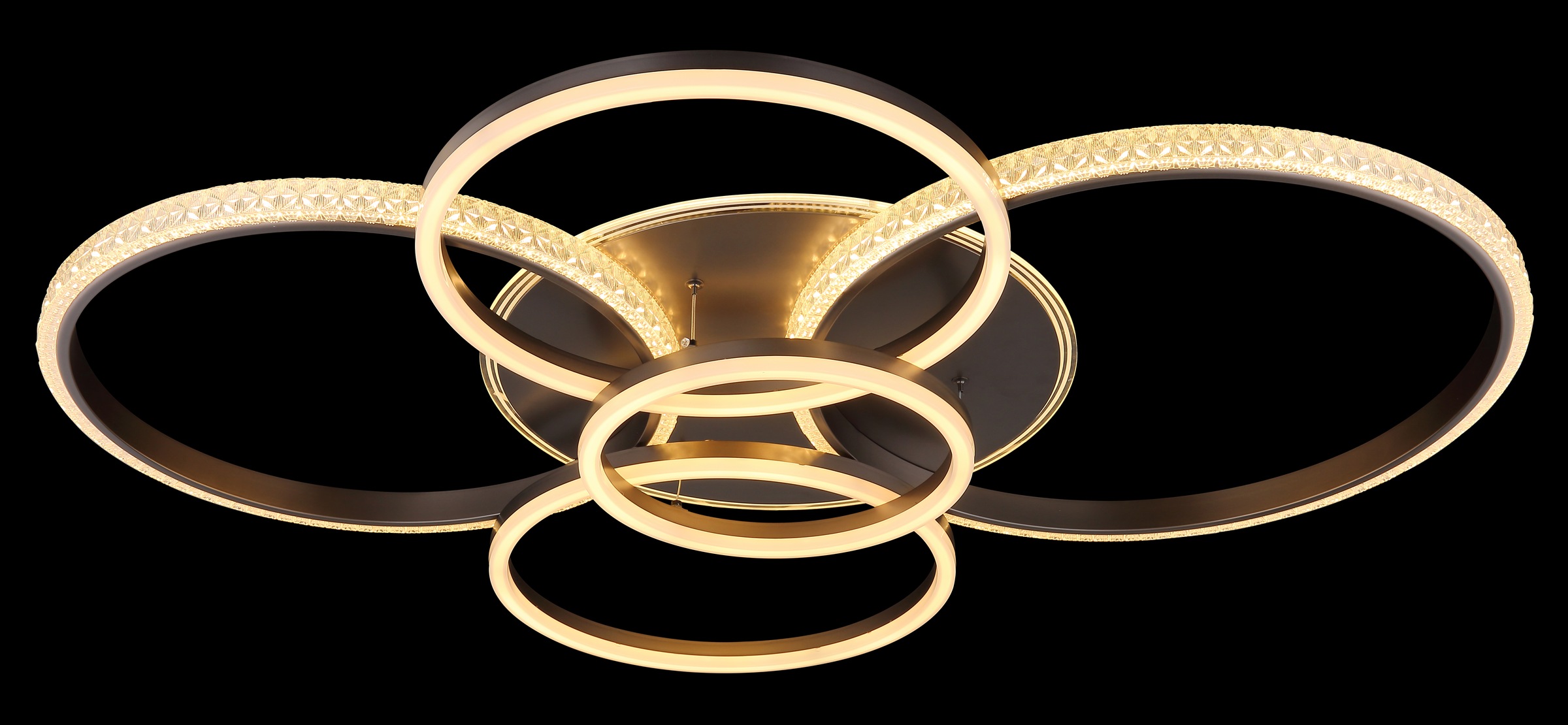 GLOBO LIGHTING Deckenleuchte »LORELEI« LED-Modul 1 Stk. Warmweiß Deckenlampe Wohnzimmer-Leuchte Schlafzimmer-Leuchte Flur Küche