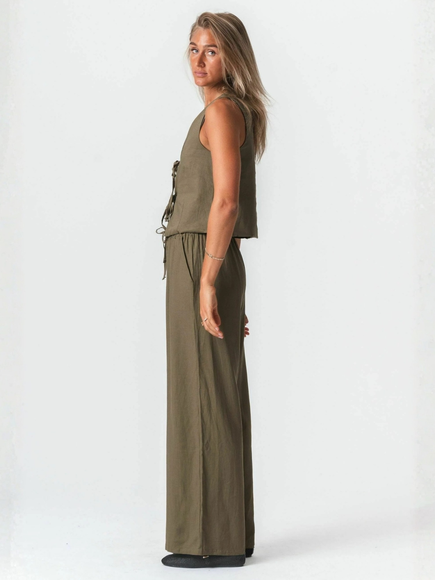 TeeShoppen Chinohose »TEESHOPPEN Trouser Hørbukser«