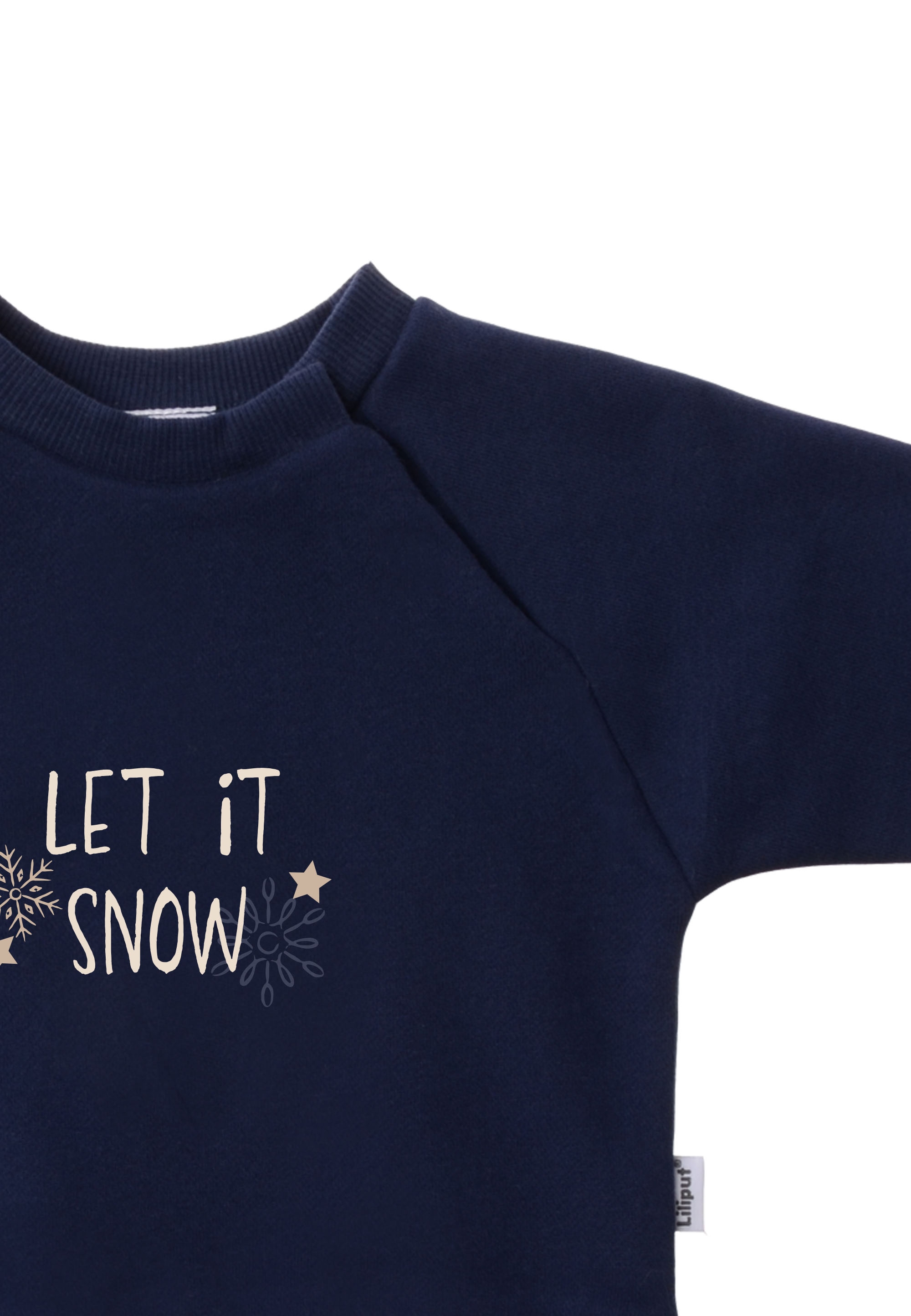 Liliput Sweatshirt »Let it mit BAUR | bestellen Snow«, ▷ Rundhalsausschnitt