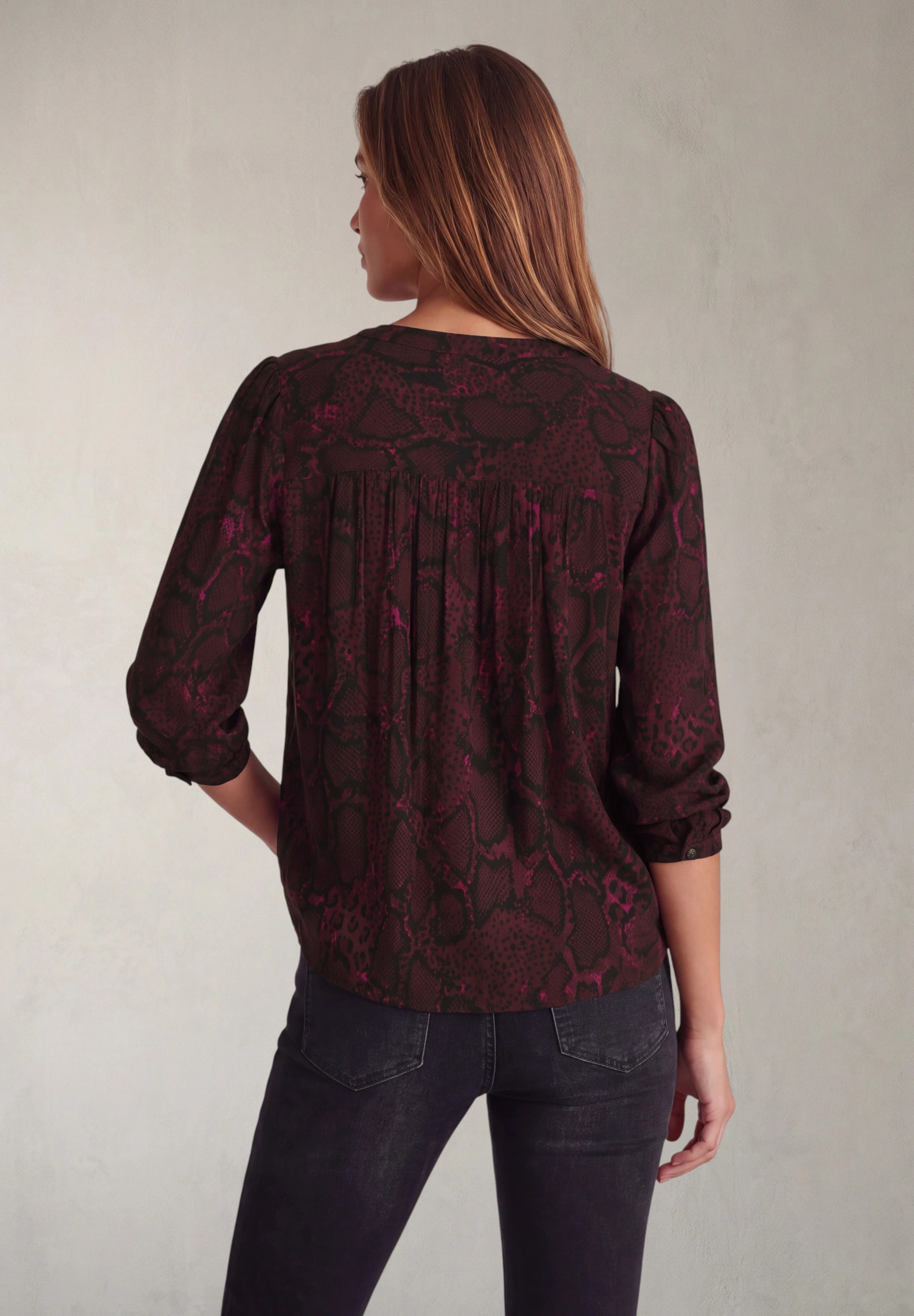 STREET ONE STUDIO Shirtbluse aus softer Viskose