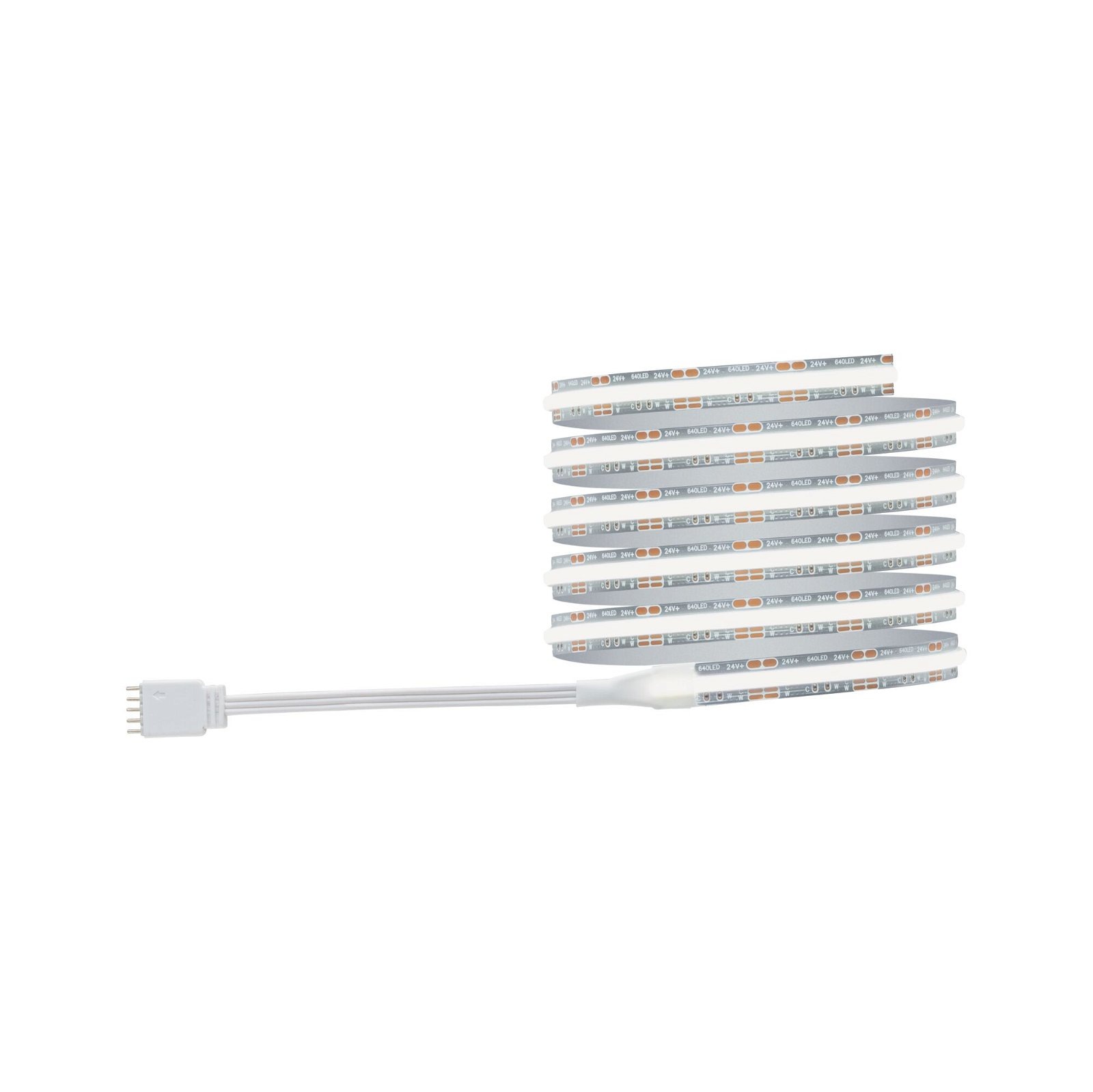 Paulmann LED-Streifen »MaxLED 500 Basis Set 1,5m 10W 230/24V silber Kunststoff« 1 Stk.-flammig Full-Line COB 2700-6500K TunableWhite