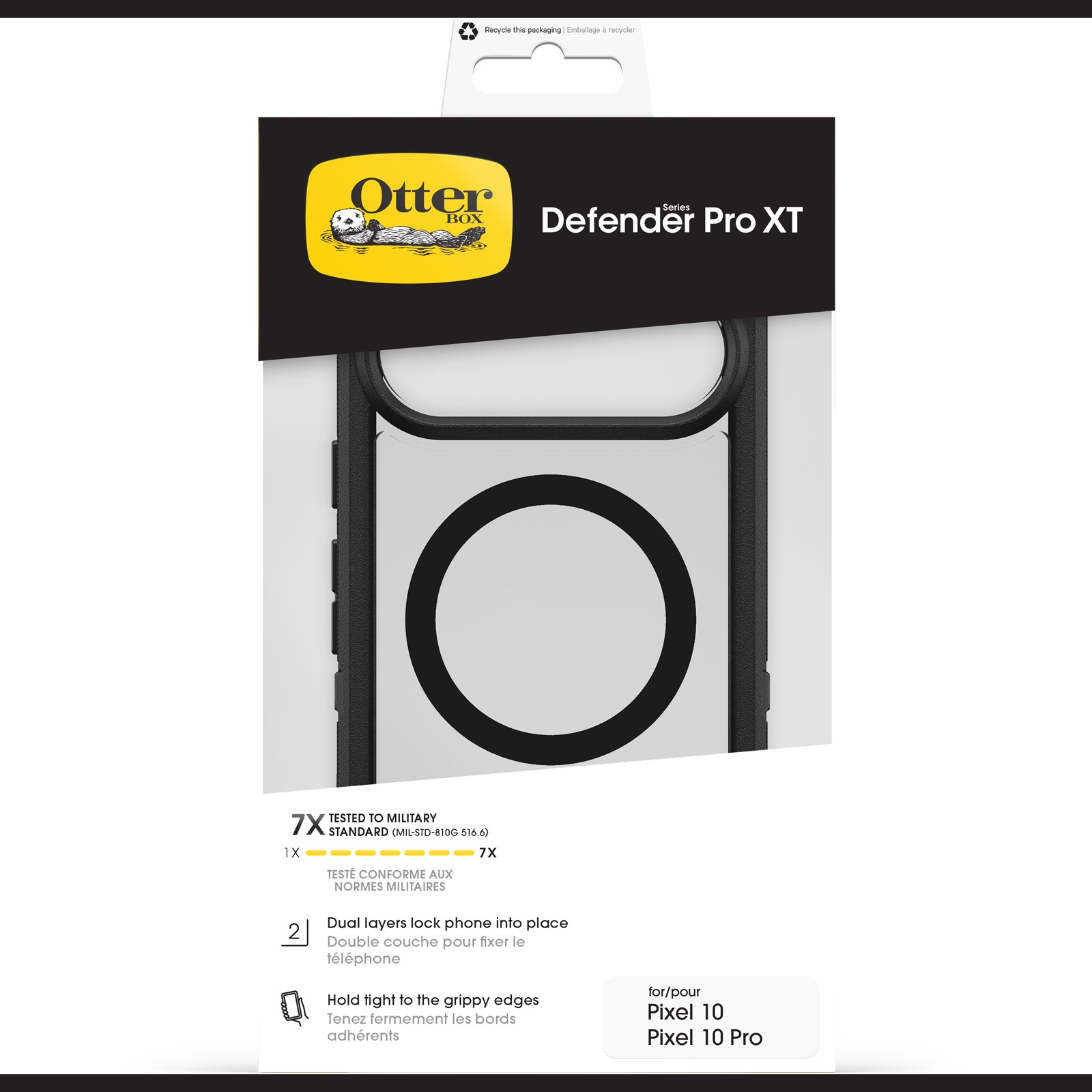 Otterbox Handyhülle »Defender Pro XT für Google Pixel 10/ 10 Pro«, Google Pixel 10-Google Pixel 10 Pro, Backcover, Schutzhülle, Handyschutzhülle, Case, Schutzcase, stoßfest