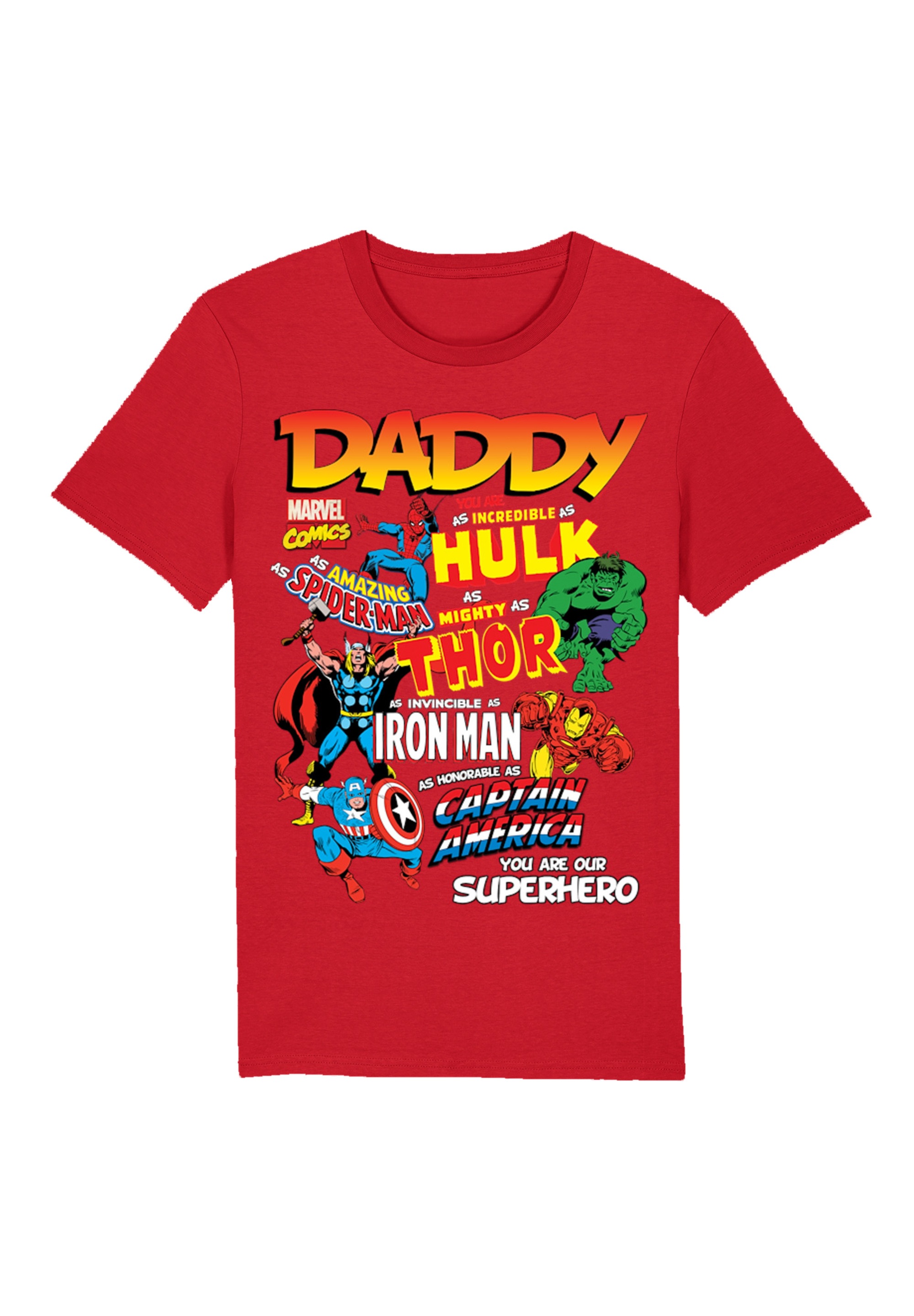 F4NT4STIC T-Shirt "Marvel Comics Our Dad Superhero", Premium Qualität günstig online kaufen