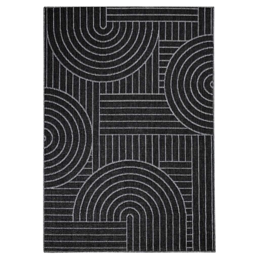 Carpet City Outdoorteppich »DUO RUG 5842«, rechteckig, Wendeteppich Wetterfest In- & Outdoor, Balkon, Terrasse, Wohnzimmer