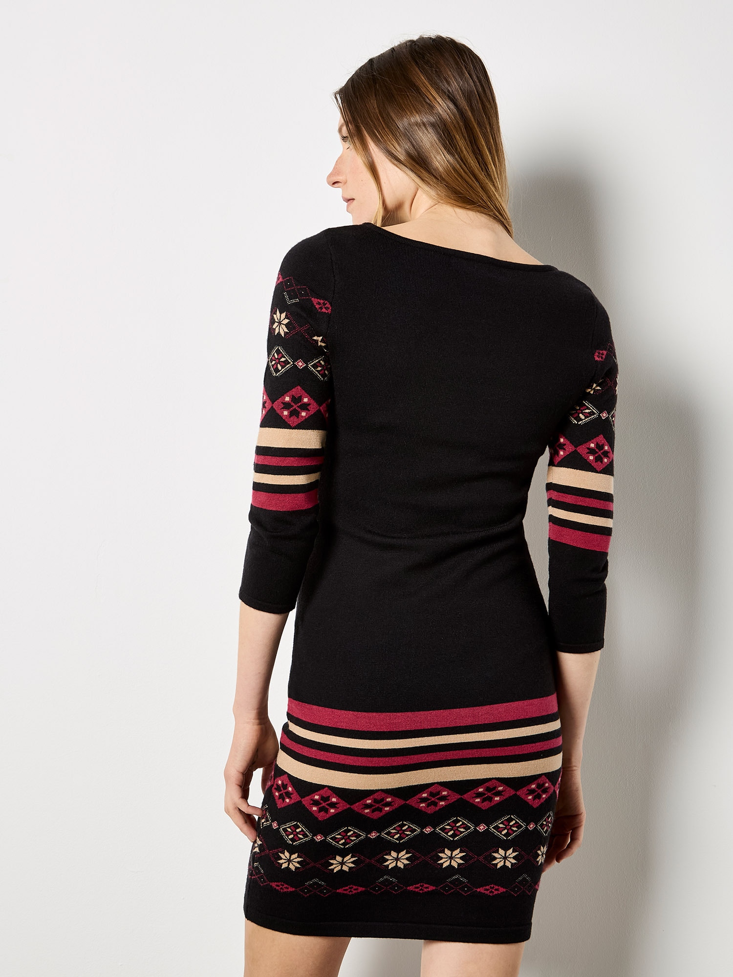Apricot Minikleid »Minikleid« mit Folkloremuster