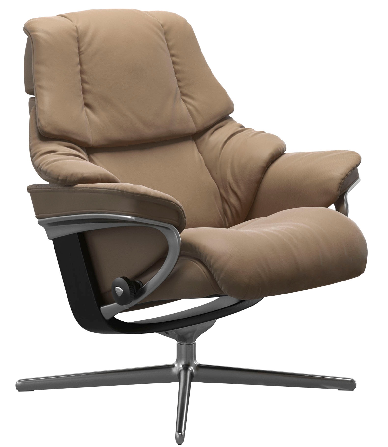 Thumbnail - Stressless "Reno" mit Cross Base, Größe S, M & L, Holzakzent Schwarz