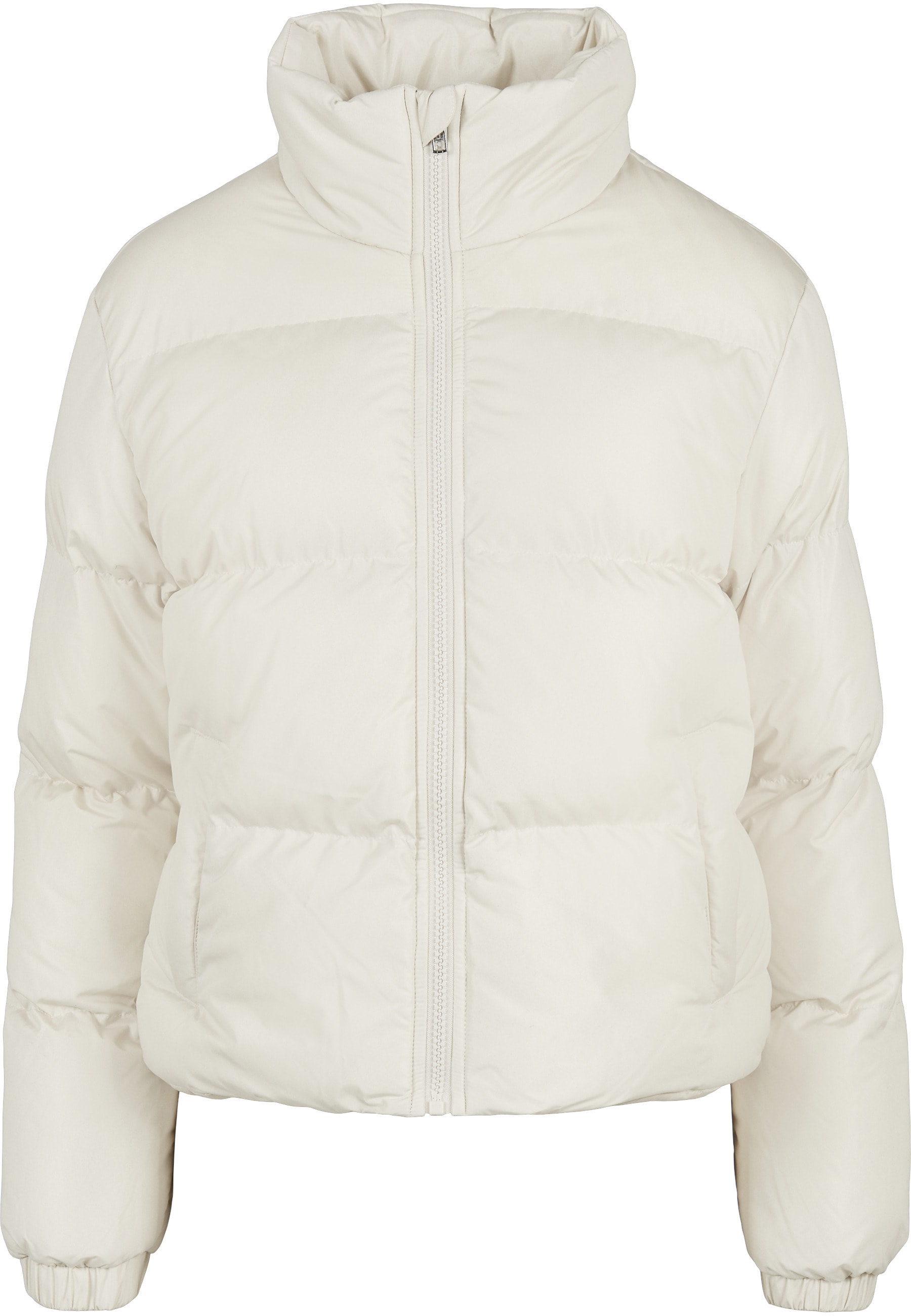 URBAN CLASSICS Winterjacke "Urban Classics Damen Ladies Short Peached Puffe günstig online kaufen